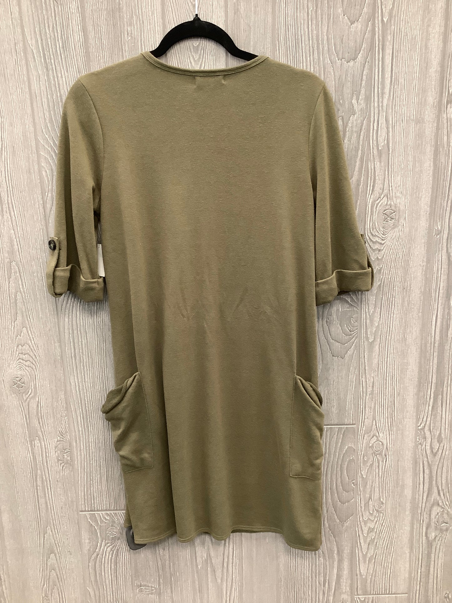 Dress Casual Short By Ophelia Roe In Green, Size: M