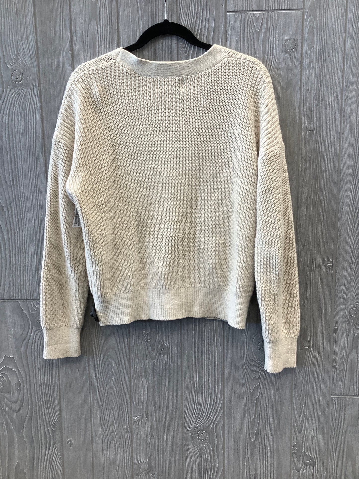 Cream Sweater Cardigan Old Navy, Size M