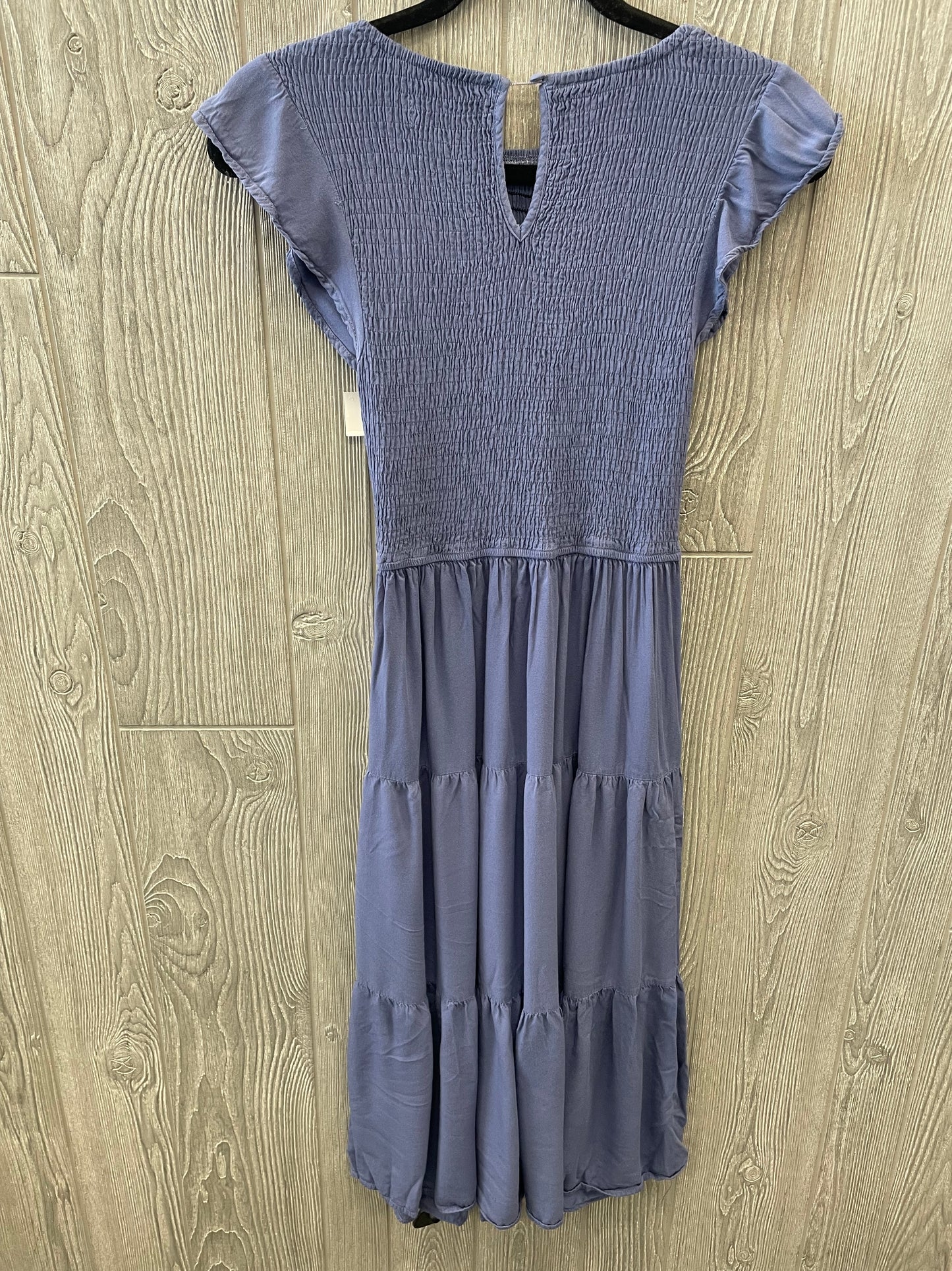Blue Dress Casual Midi Clothes Mentor, Size Xs