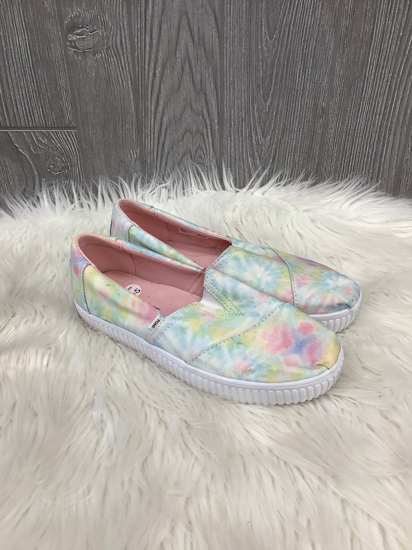 Shoes Flats By Toms In Multi-colored, Size: 8.5