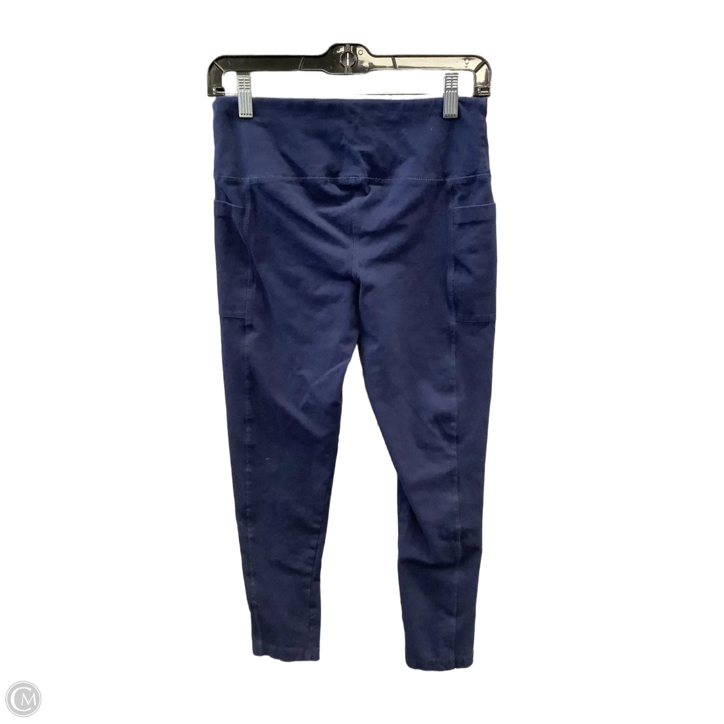 Athletic Leggings By Clothes Mentor In Navy, Size: M