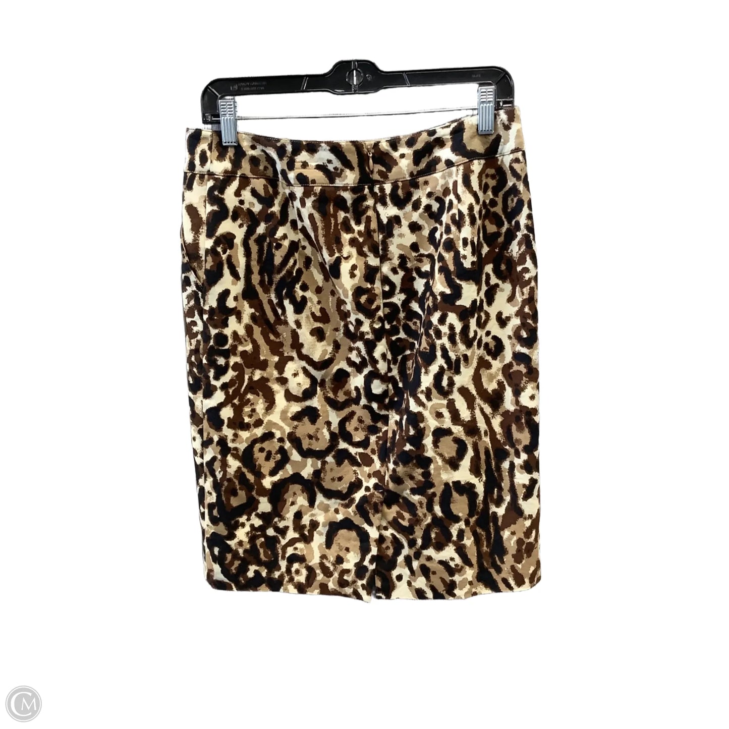 Skirt Midi By Merona In Animal Print, Size: 8