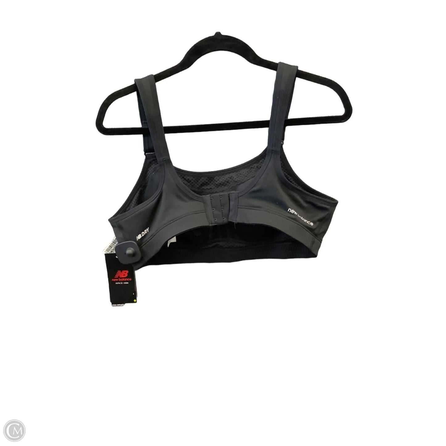 Athletic Bra By New Balance In Black, Size: L