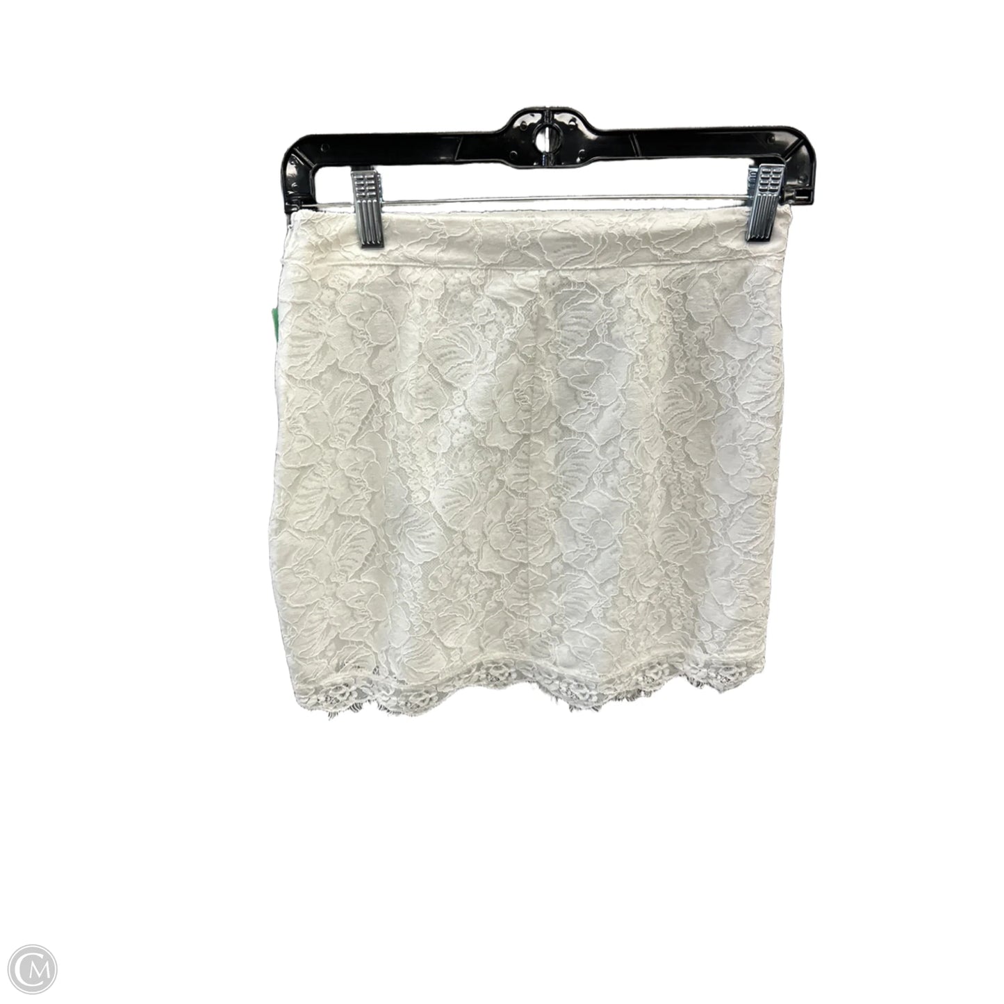Skirt Mini & Short By Aqua In White, Size: 0
