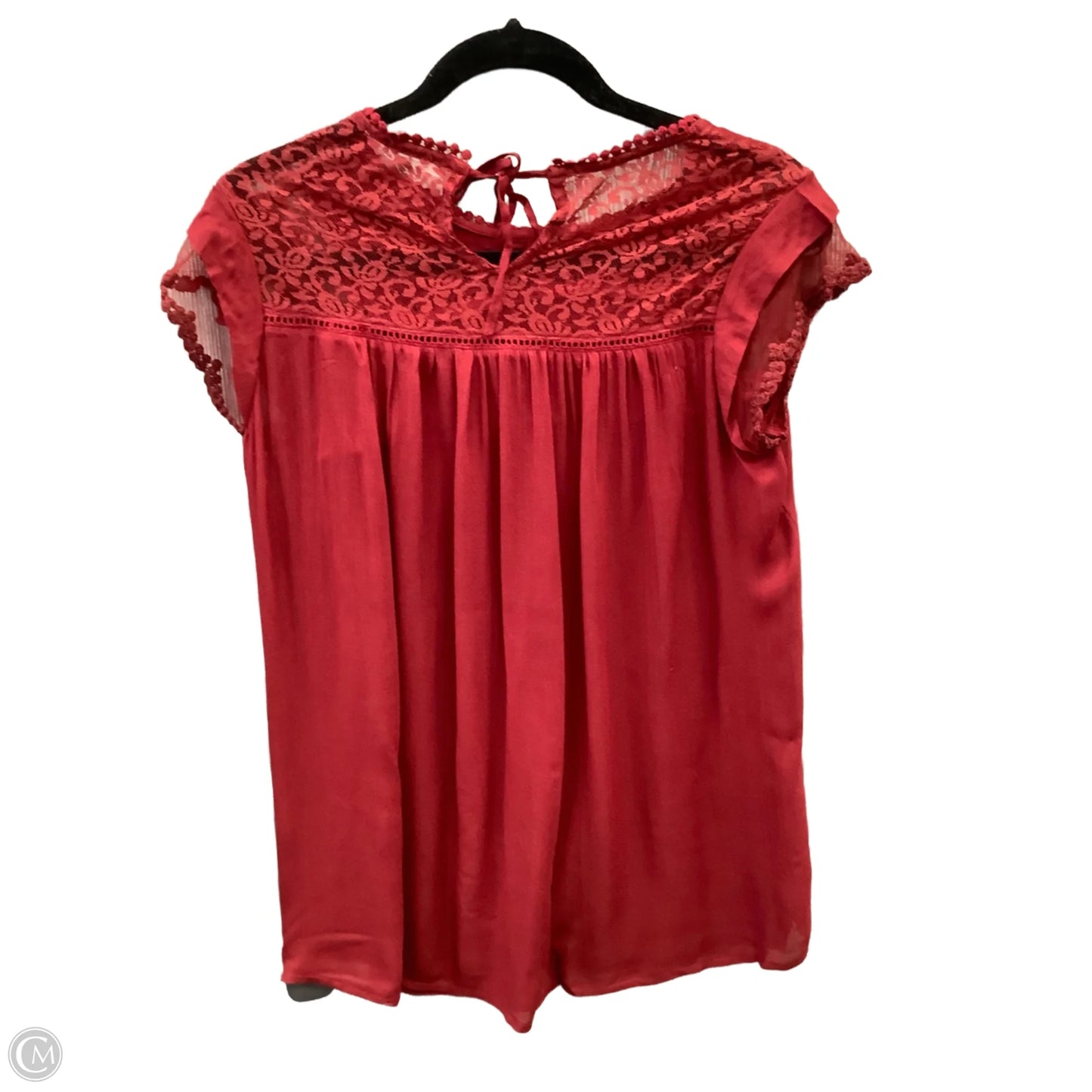 Top Short Sleeve By Clothes Mentor In Red, Size: S