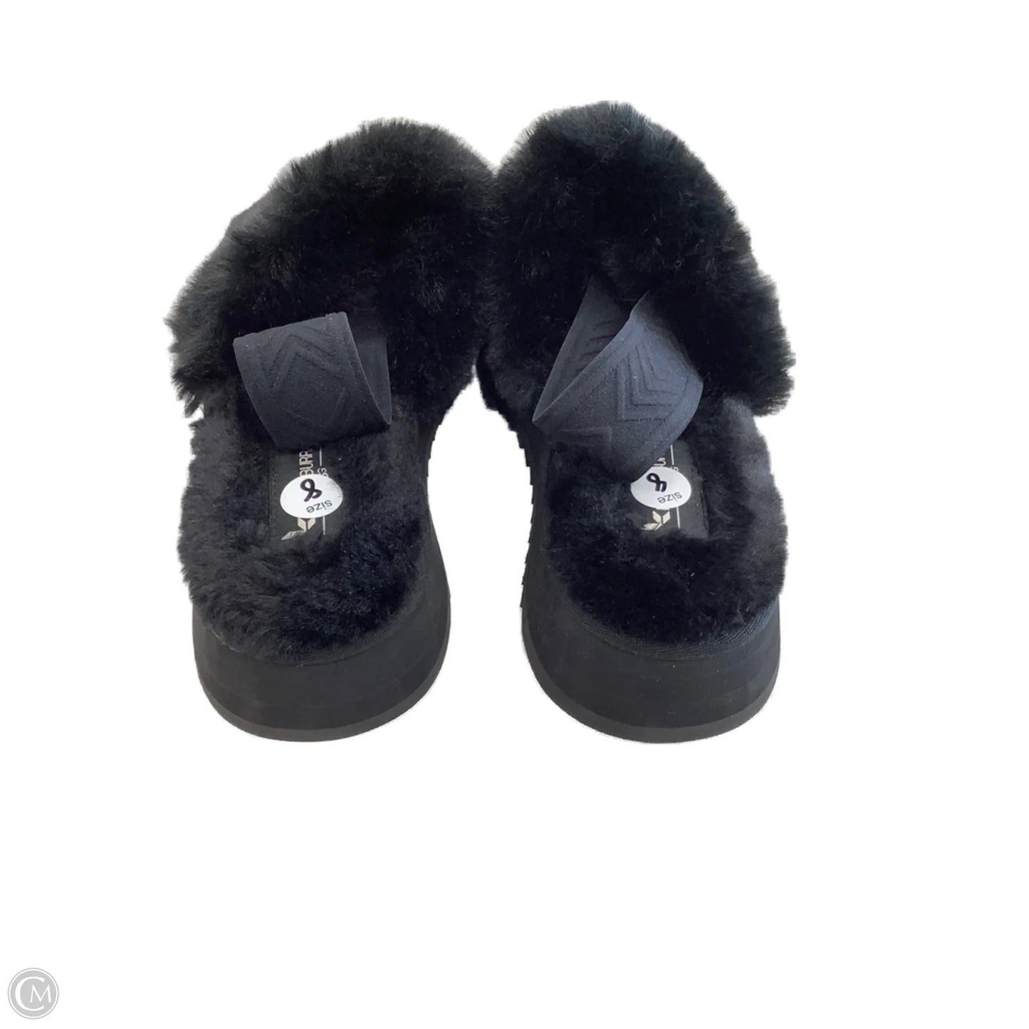 Sandals Flats By Koolaburra By Ugg In Black, Size: 8