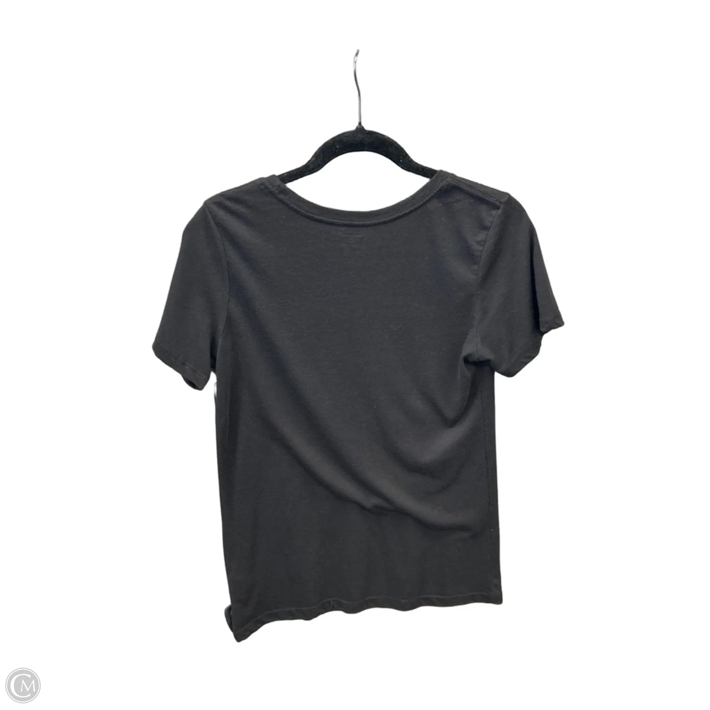 Top Short Sleeve By Cmf In Black, Size: S