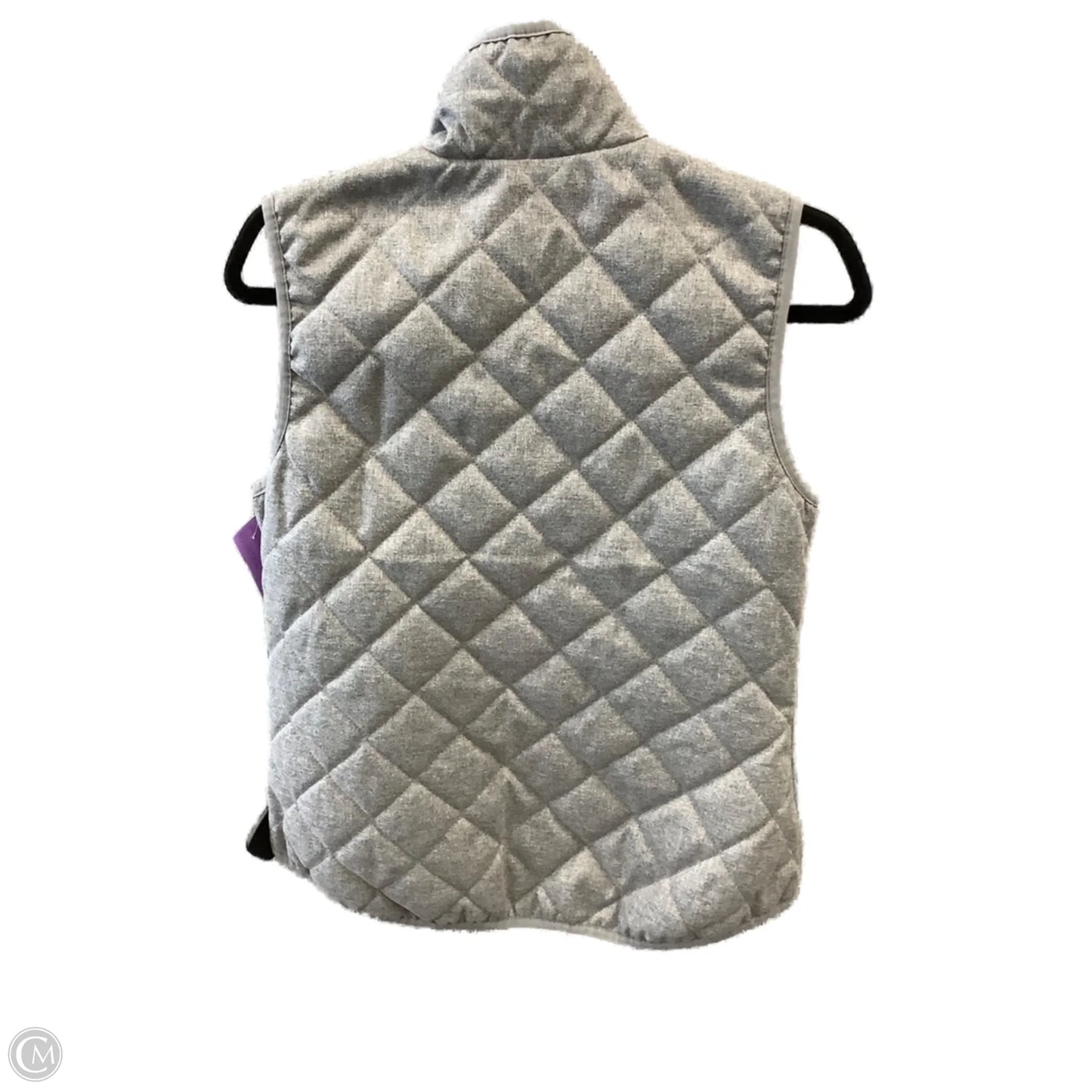 Vest Puffer & Quilted By Old Navy In Grey, Size: S