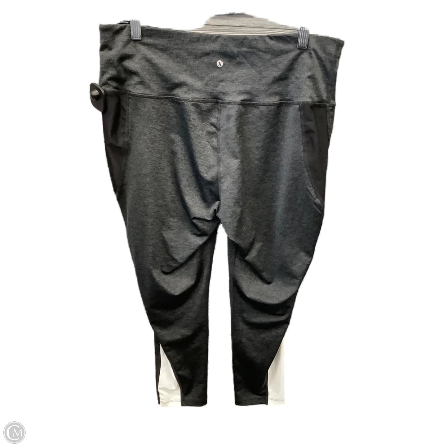 Athletic Leggings By Xersion In Grey, Size: Xl