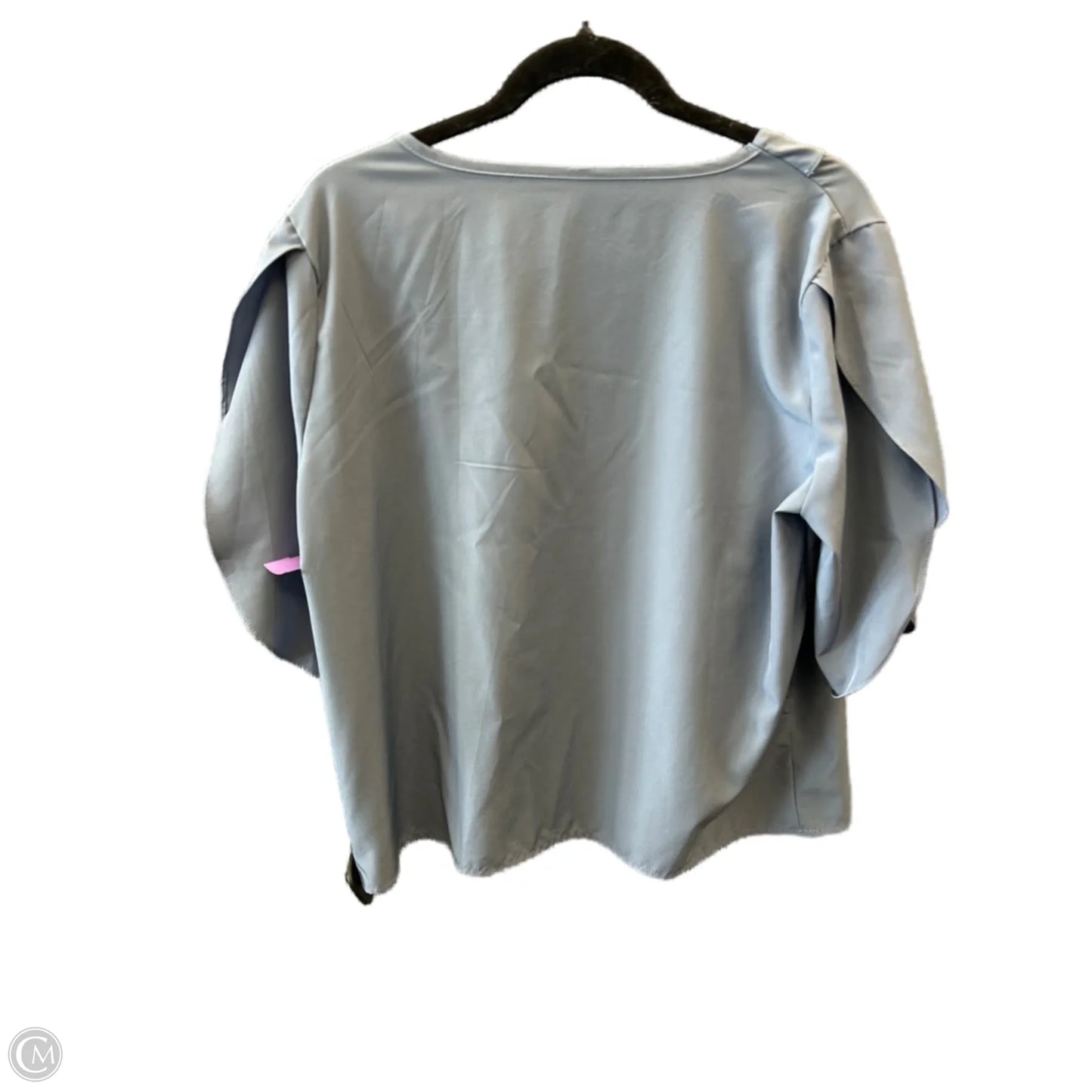 Top Short Sleeve By Cmf In Blue, Size: Xl