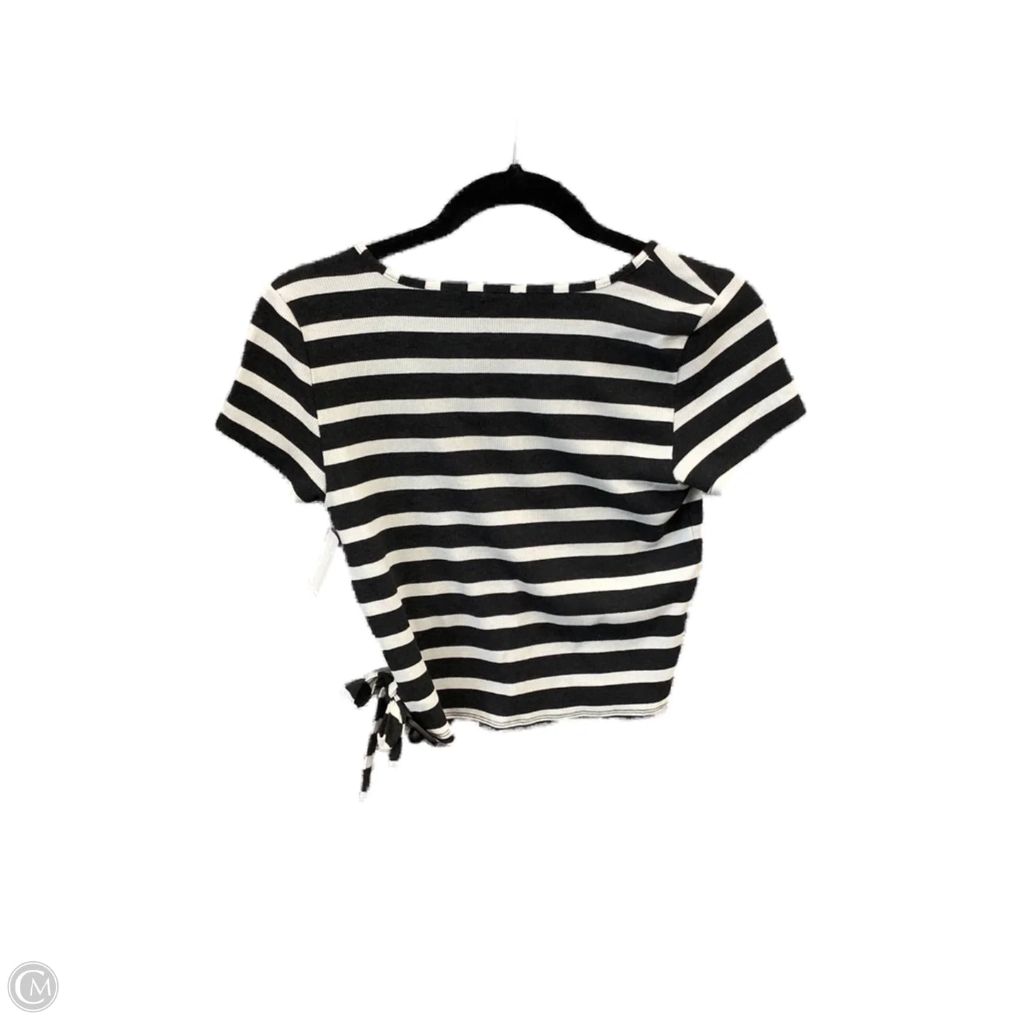 Top Short Sleeve By American Eagle In Grey, Size: Xs