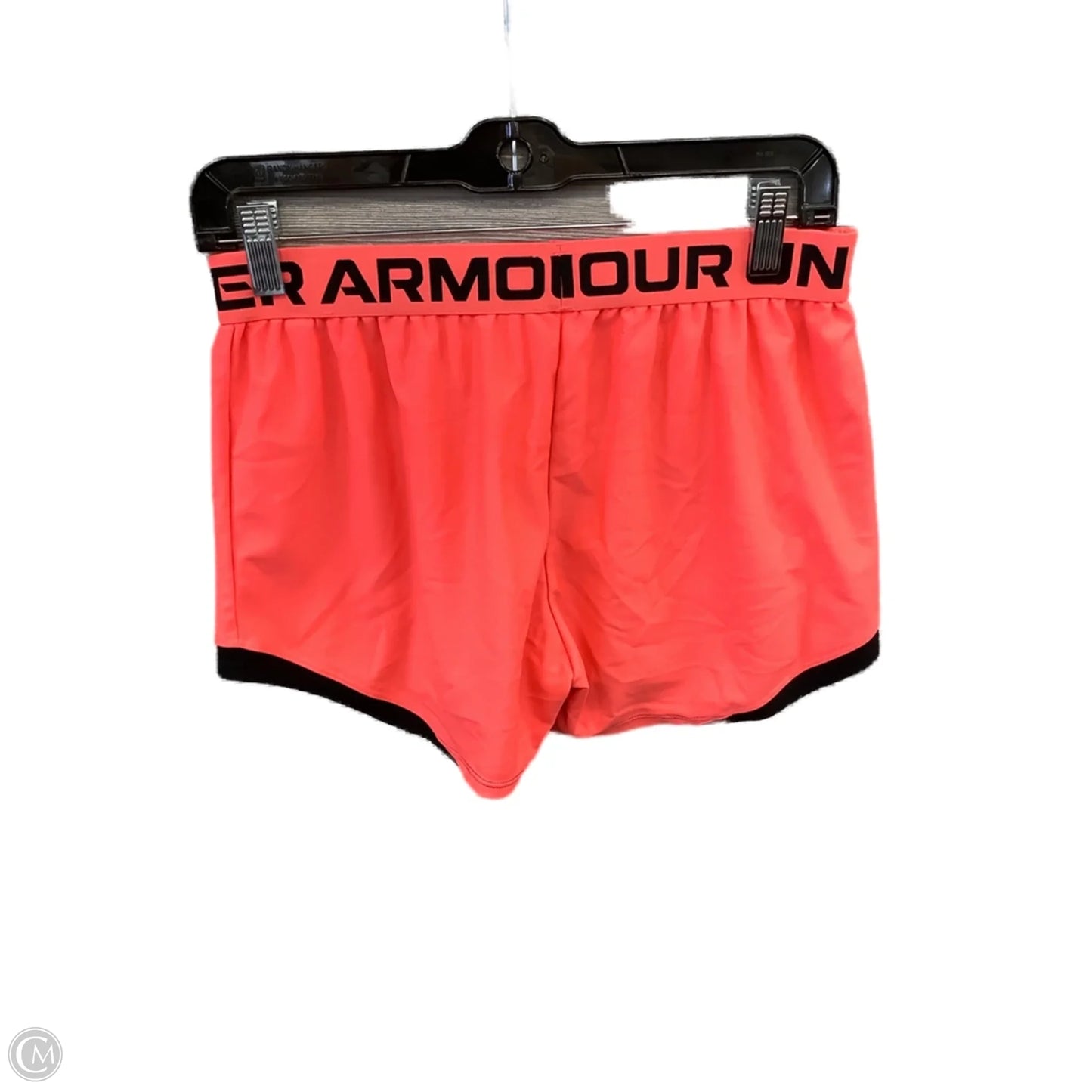 Athletic Shorts By Under Armour In Orange, Size: M