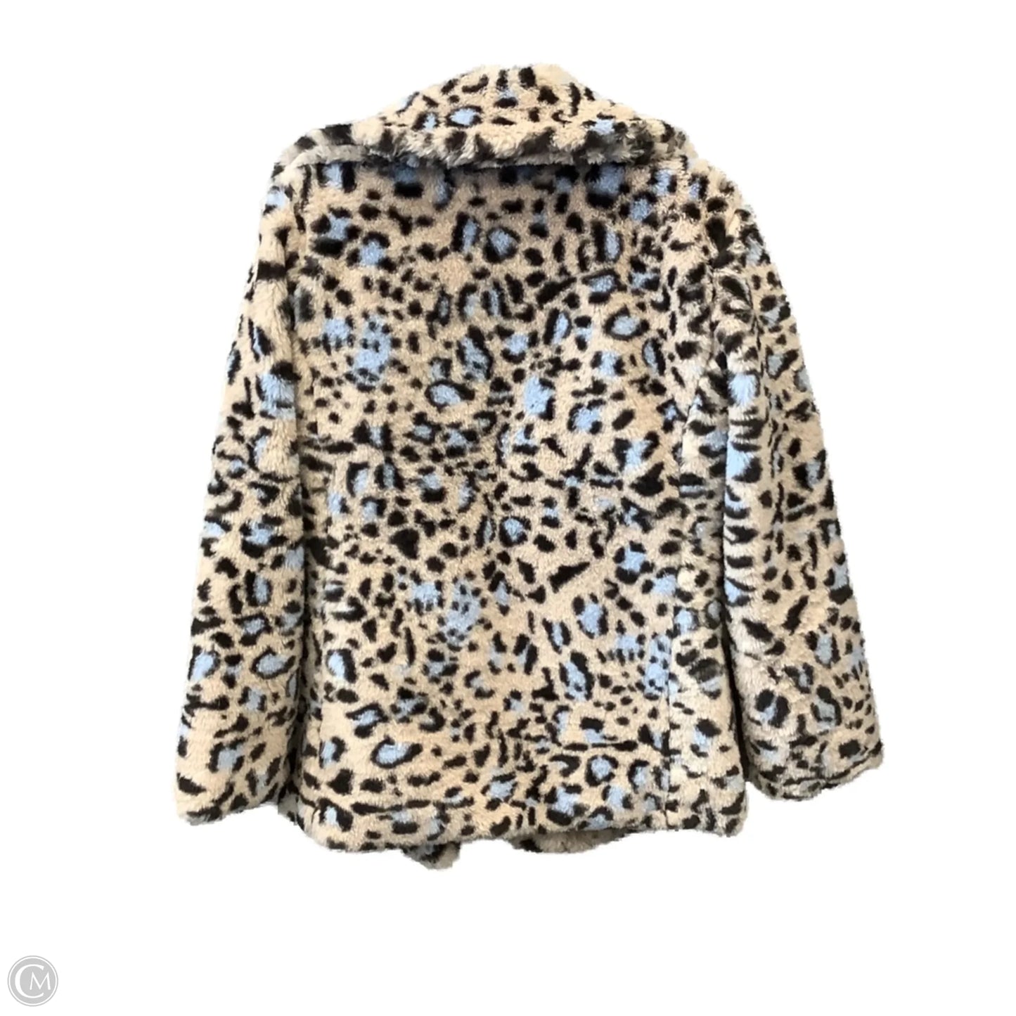 Coat Faux Fur & Sherpa By Avec Les Filles In Animal Print, Size: M