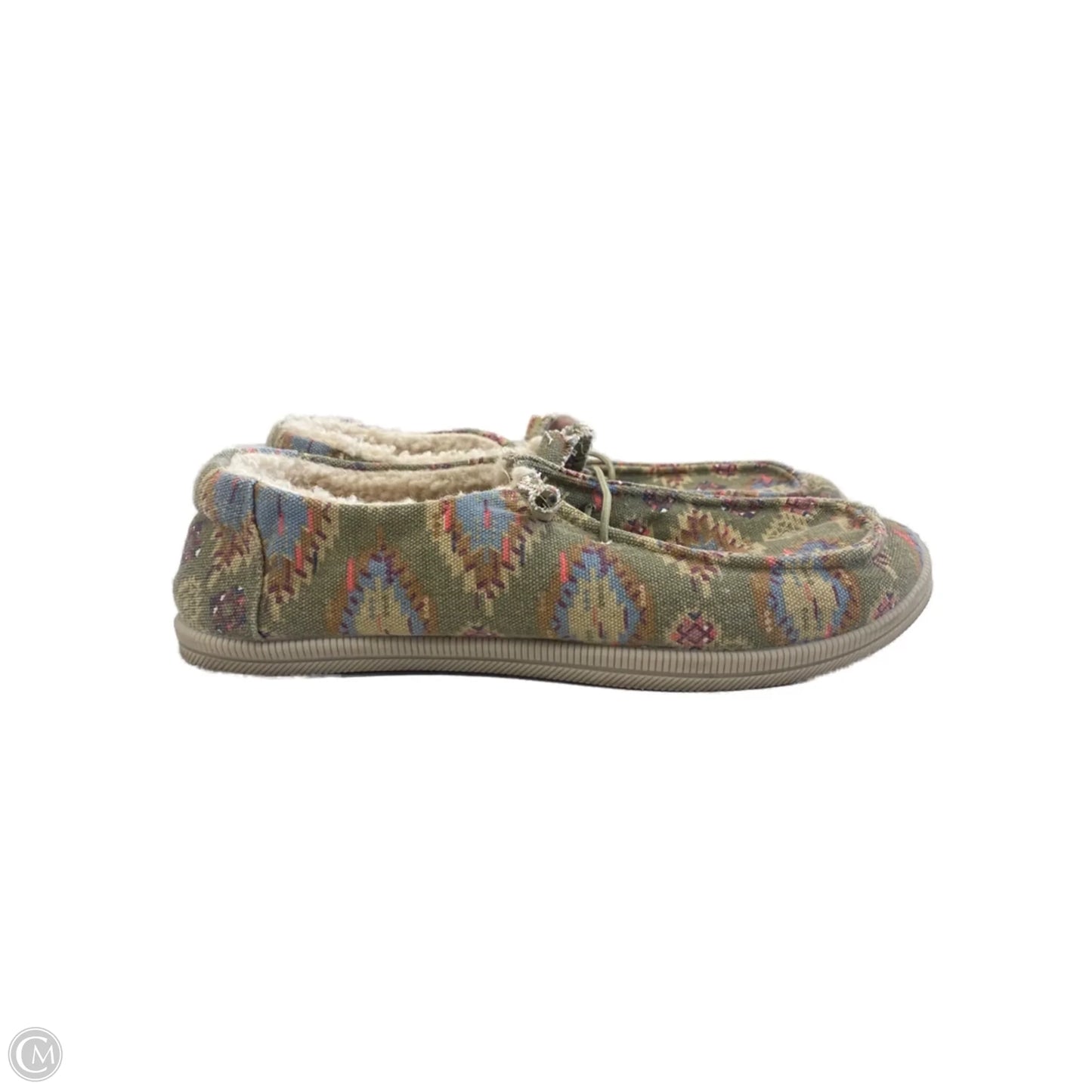 Shoes Flats By Rocket Dogs In Green, Size: 10