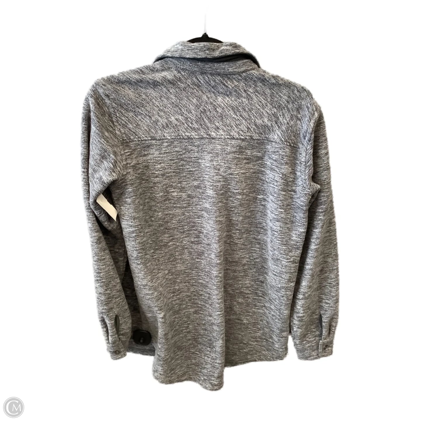 Top Long Sleeve By Eddie Bauer In Grey, Size: S
