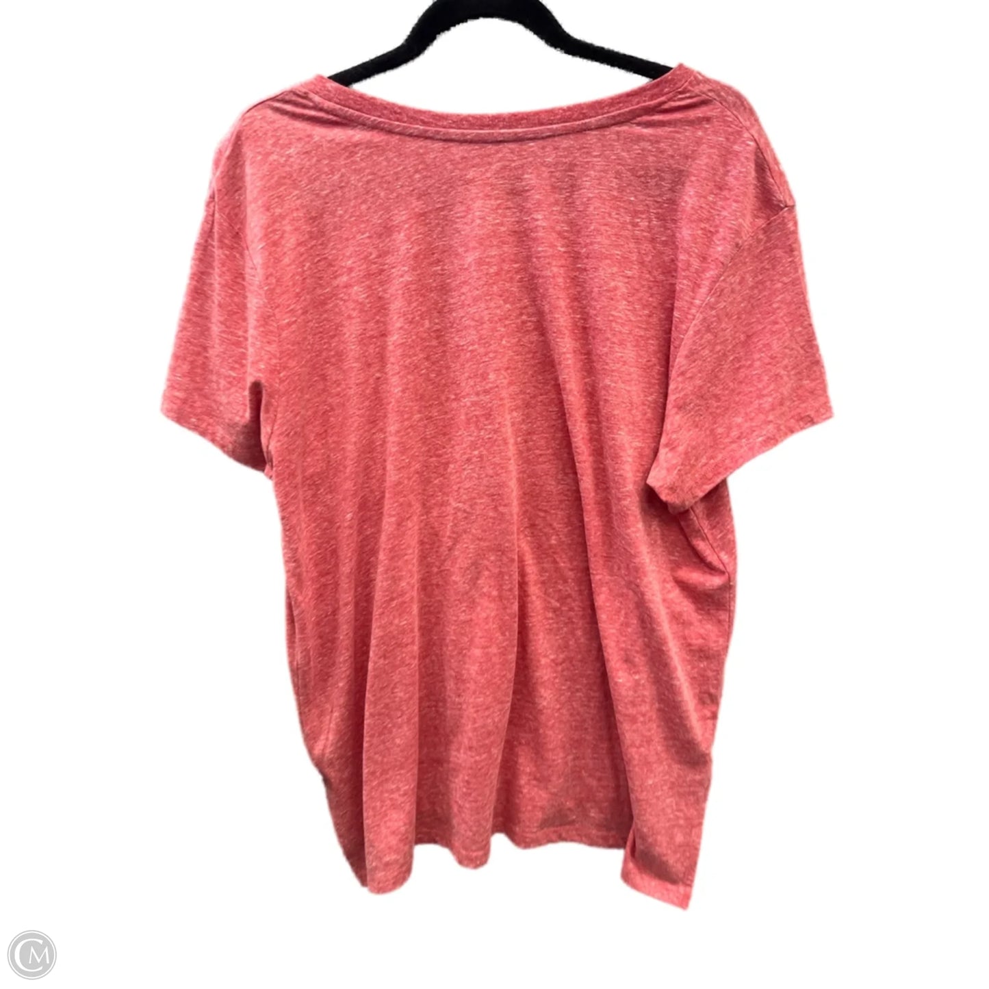 Top Short Sleeve By Clothes Mentor In Red, Size: Xl