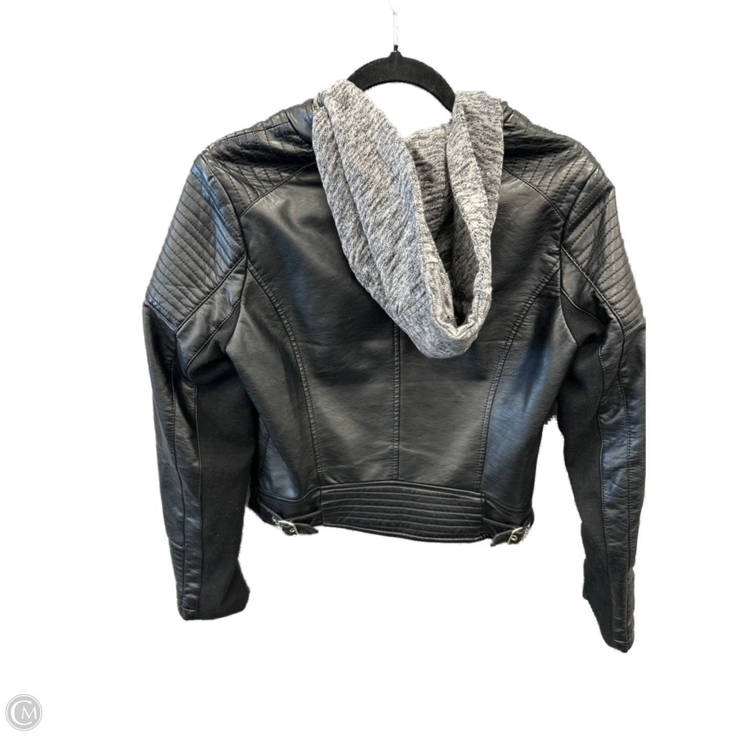 Jacket Moto By Maurices In Black, Size: M