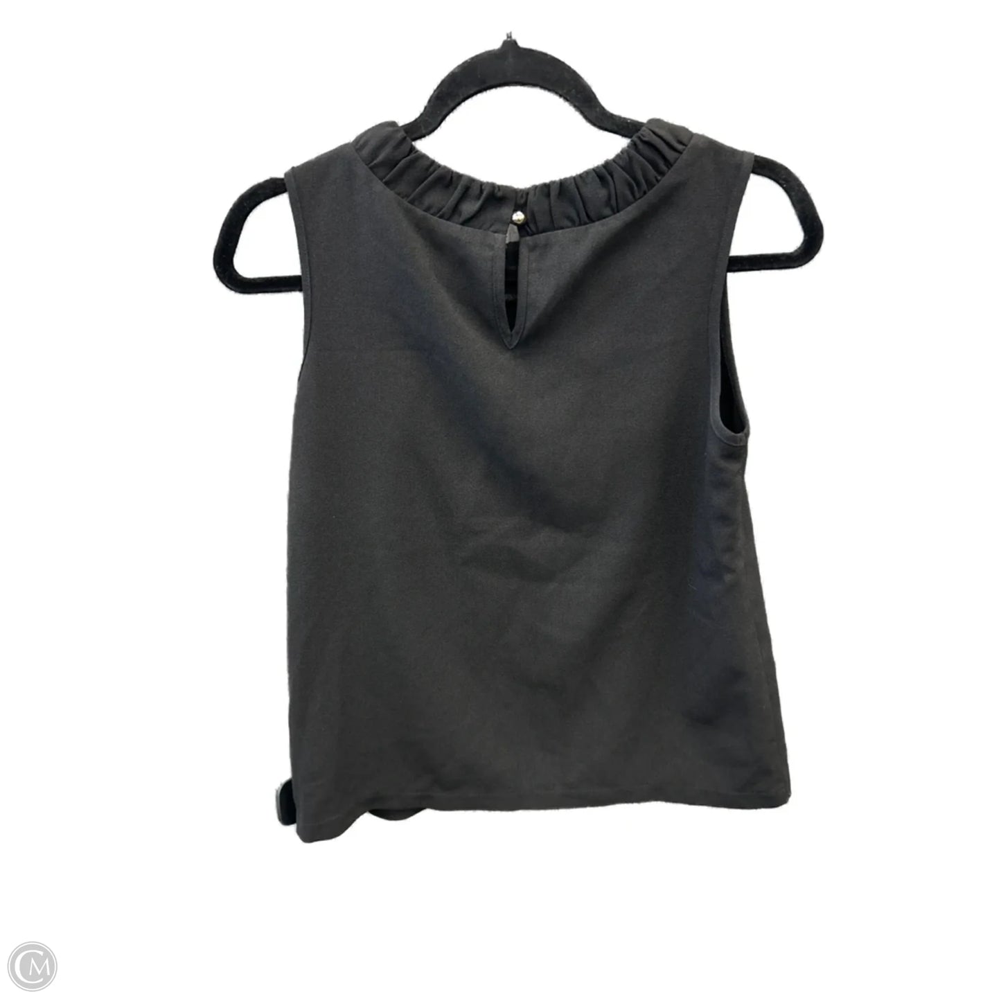 Top Sleeveless By Clothes Mentor In Black, Size: M