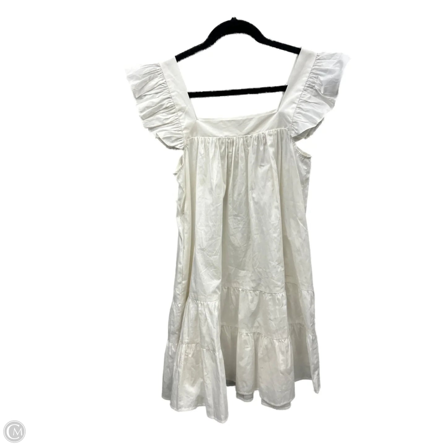 Dress Casual Short By Oddi In White, Size: S