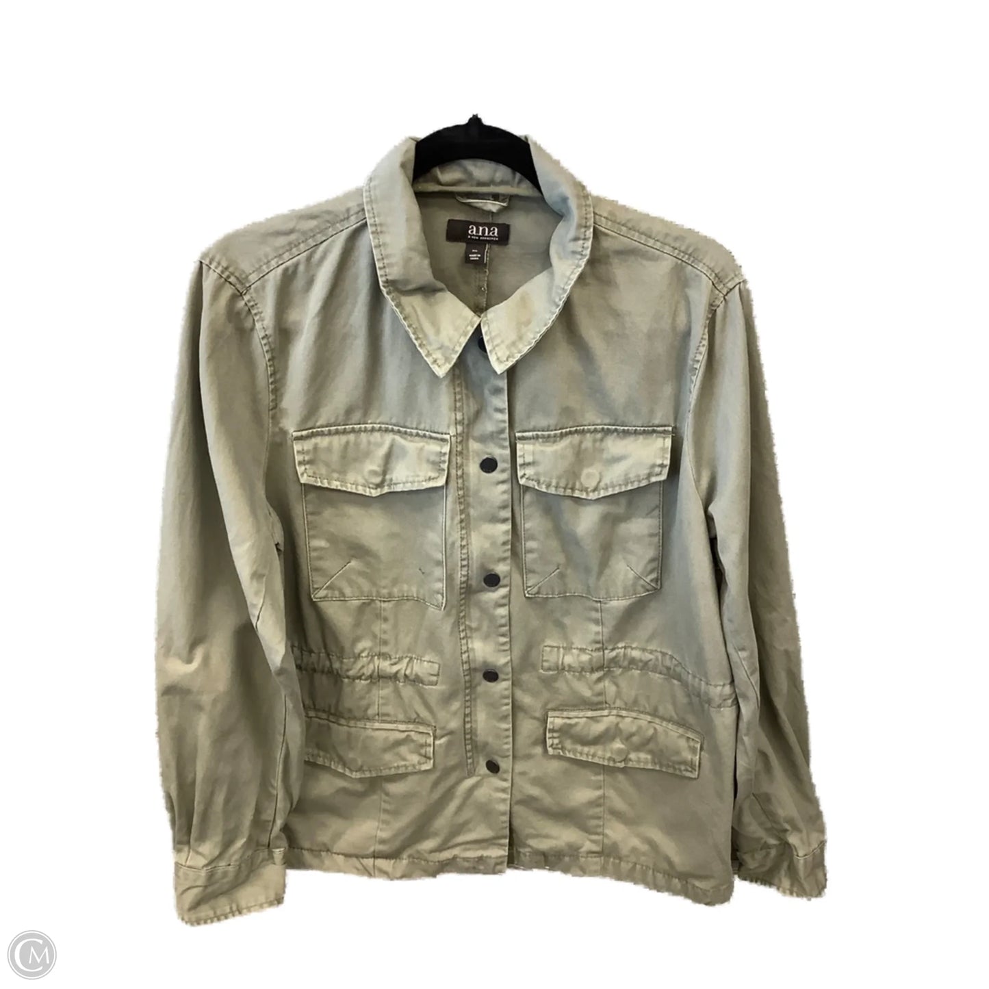 Jacket Utility By Ana In Green, Size: Xl