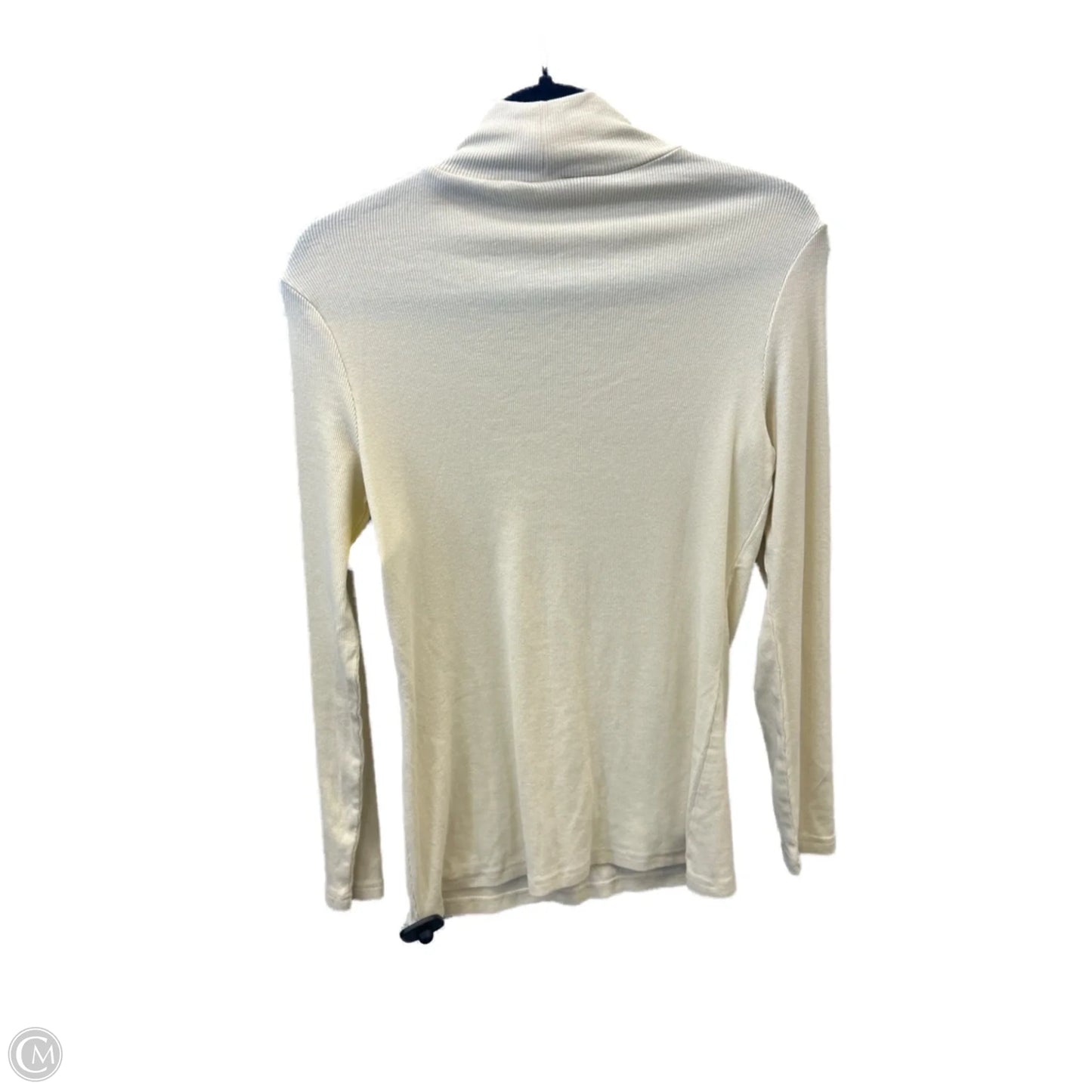Top Long Sleeve By Serra In Cream, Size: M