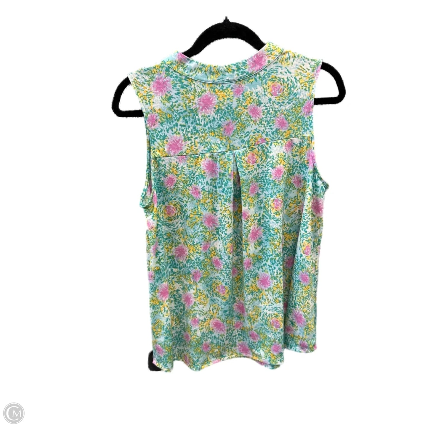 Blouse Sleeveless By Dear Scarlett In Green, Size: M