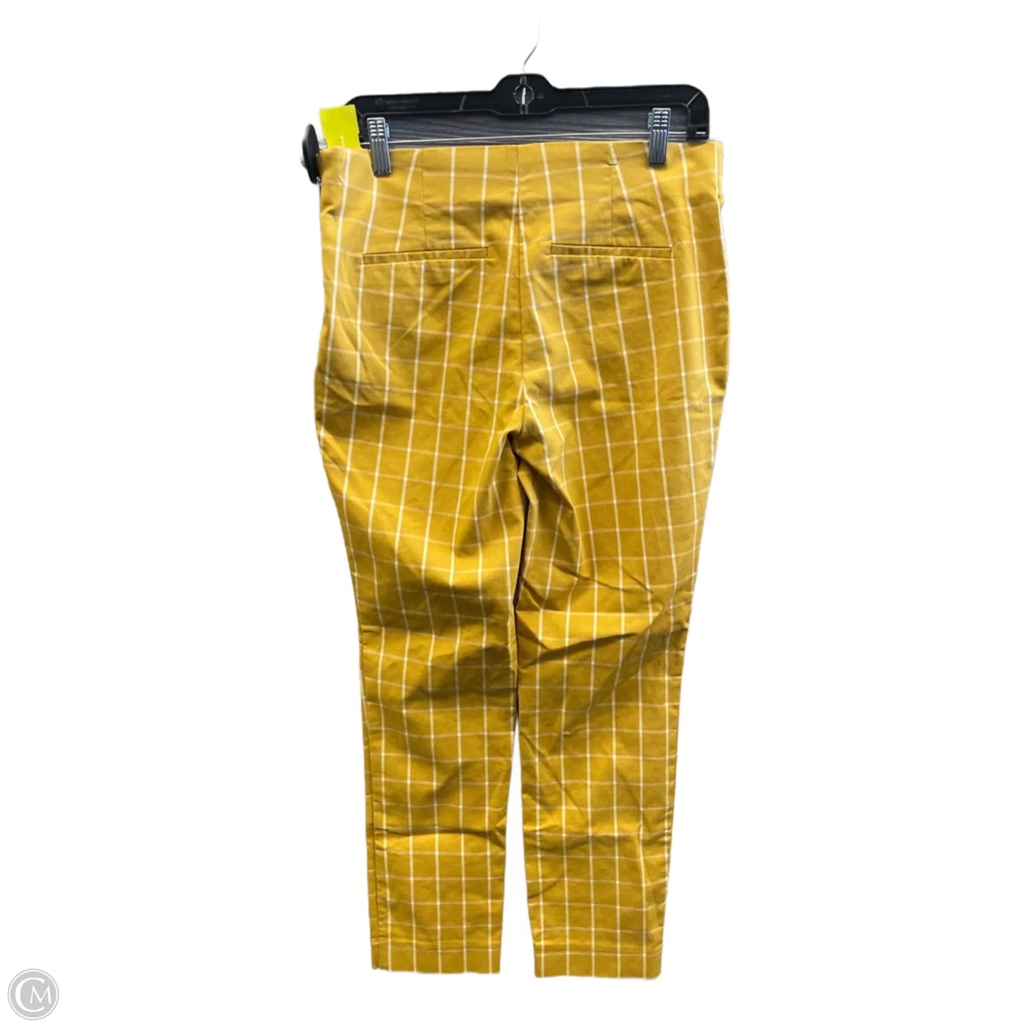 Pants Cropped By A New Day In Yellow, Size: 8