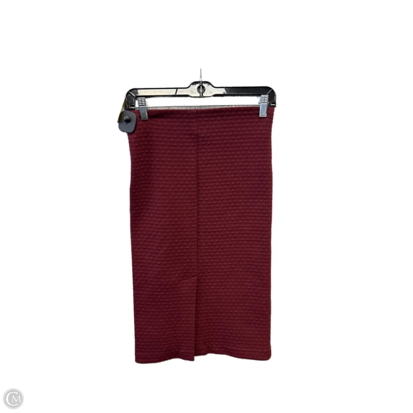 Skirt Midi By Loft In Maroon, Size: 0