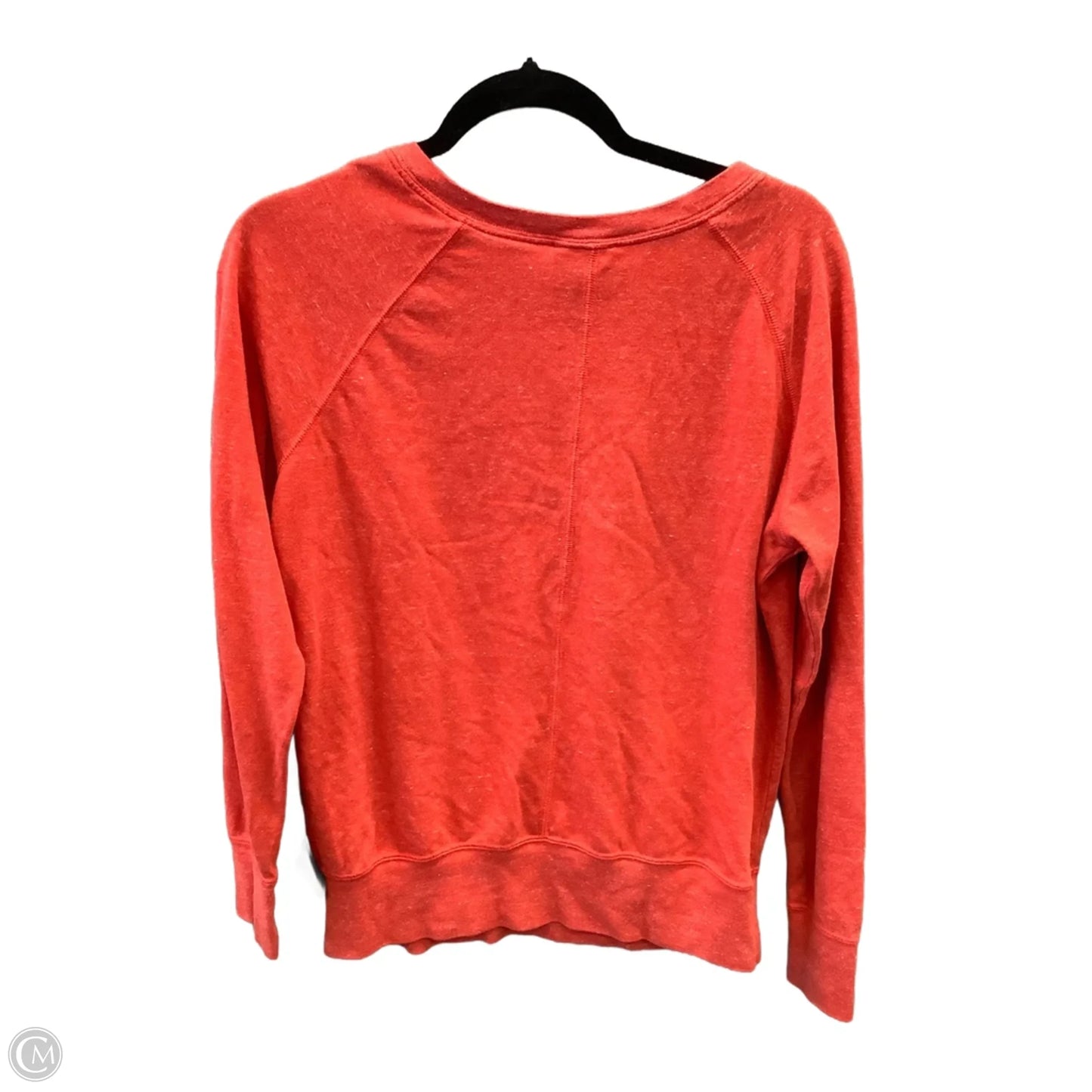 Top Long Sleeve By Nike Apparel In Red, Size: M