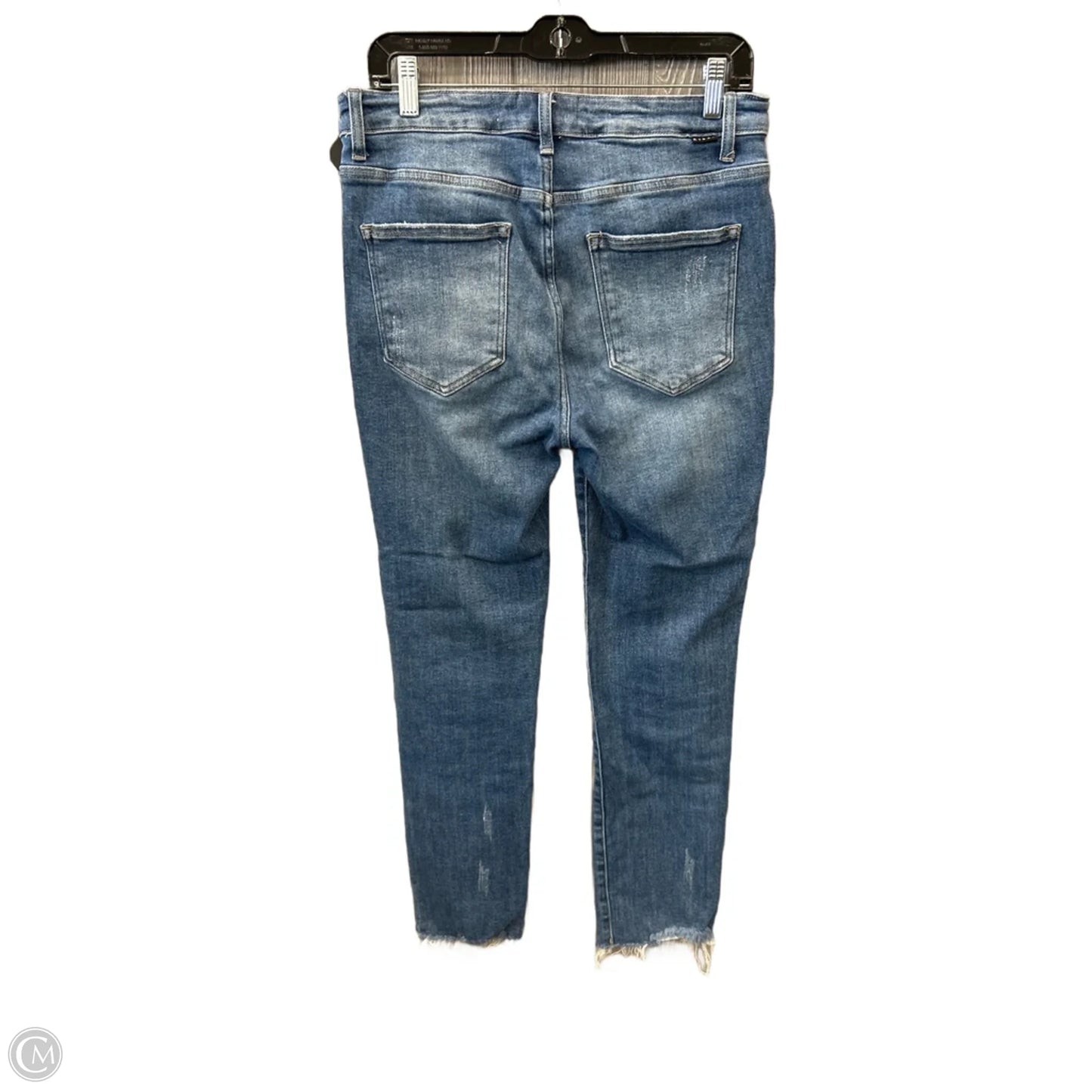 Jeans Skinny By Risen In Blue Denim, Size: 10
