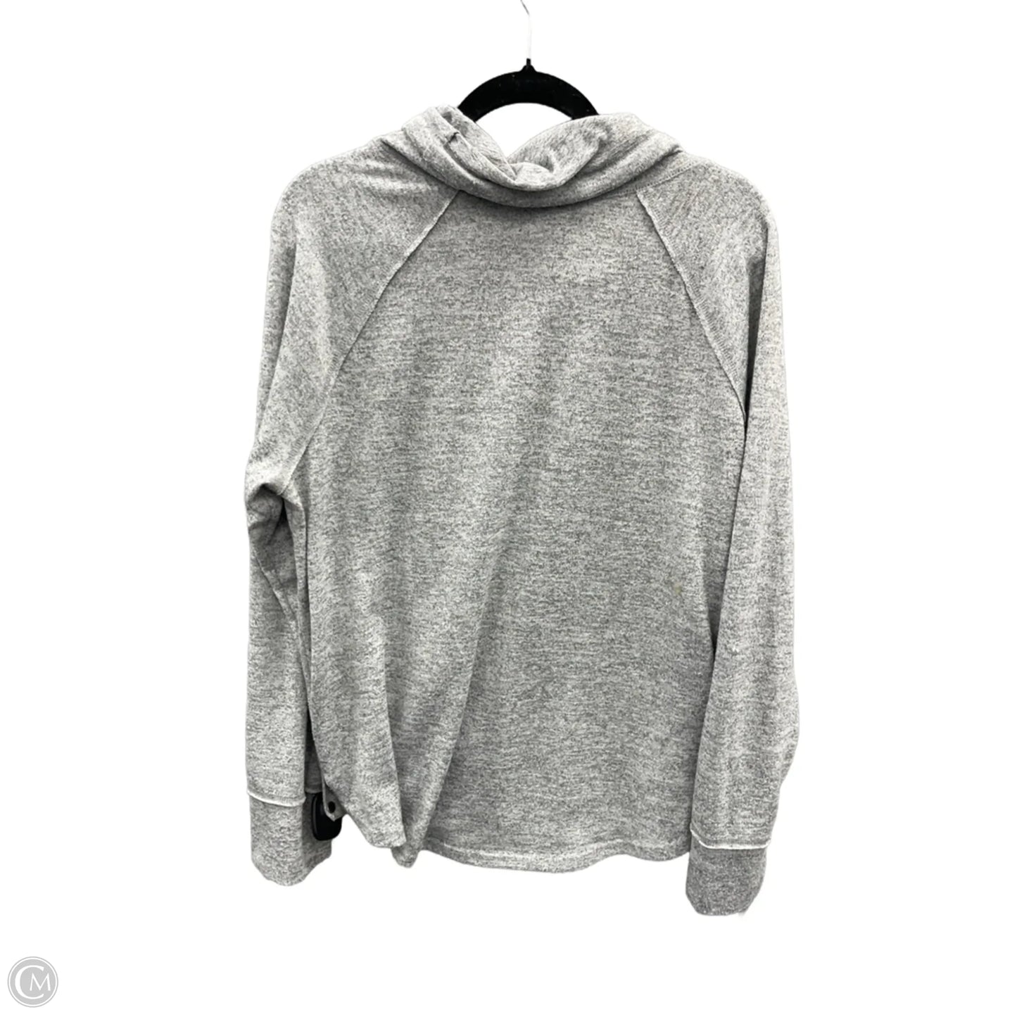 Top Long Sleeve By Clothes Mentor In Grey, Size: Xl