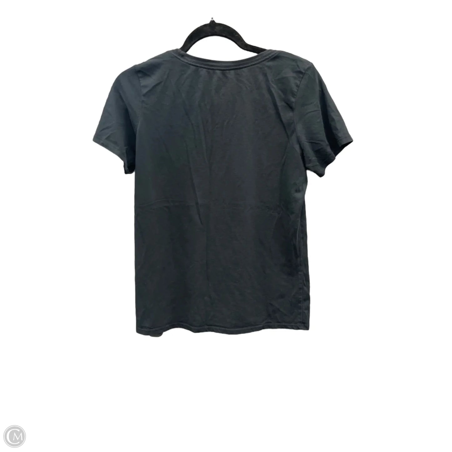 Athletic Top Short Sleeve By Nike Apparel In Black, Size: M