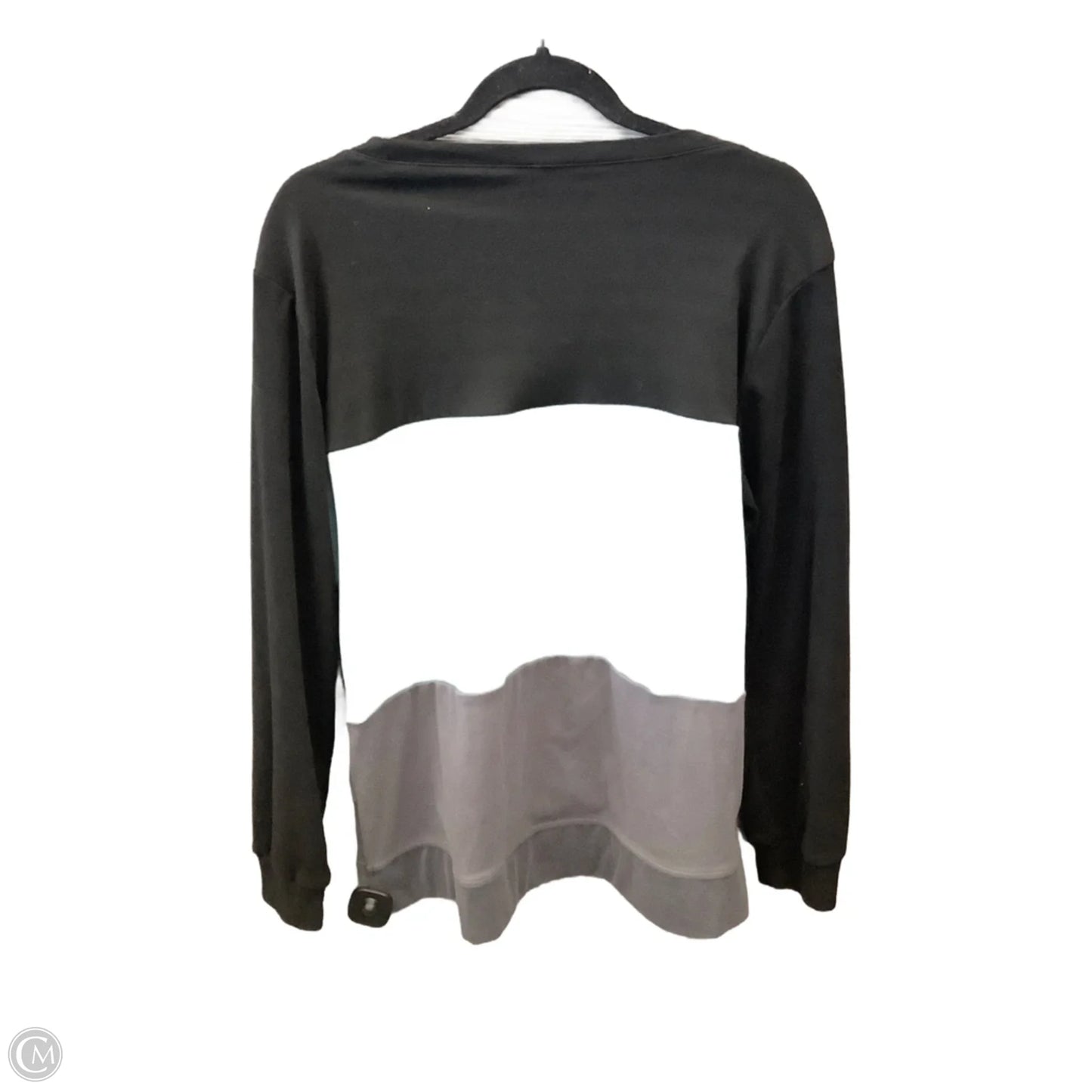 Top Long Sleeve By Clothes Mentor In Black, Size: L