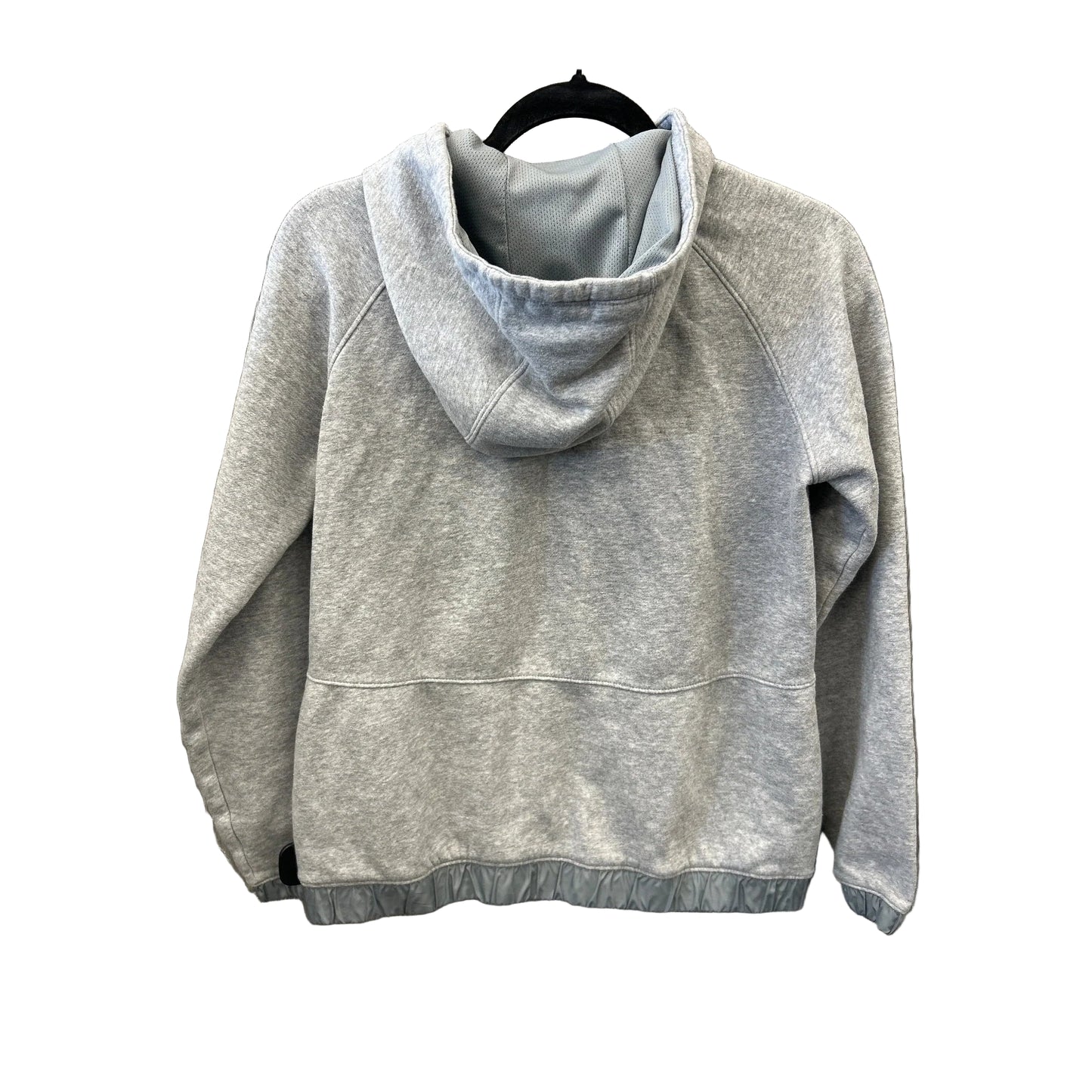 Athletic Sweatshirt Hoodie By Under Armour In Grey, Size: S