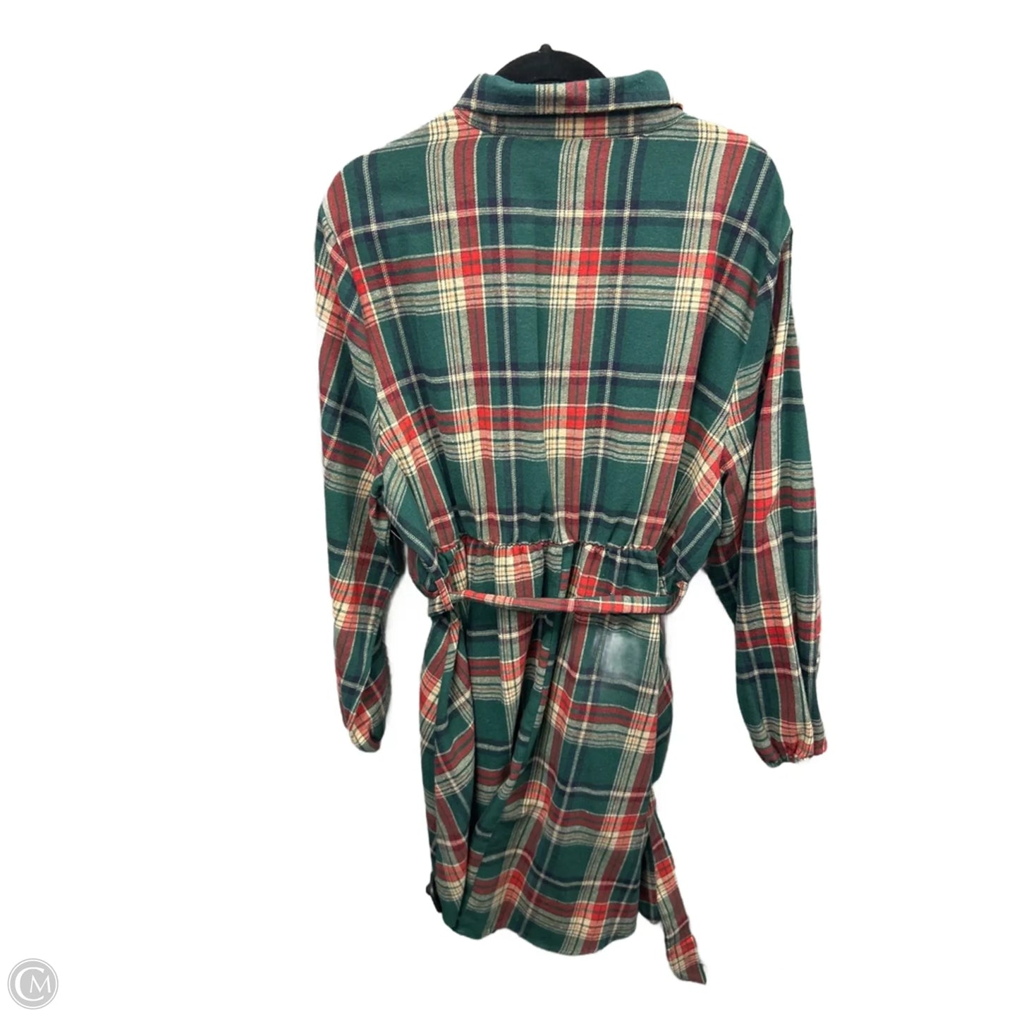 Top Long Sleeve By Bloomchic In Green, Size: 2x