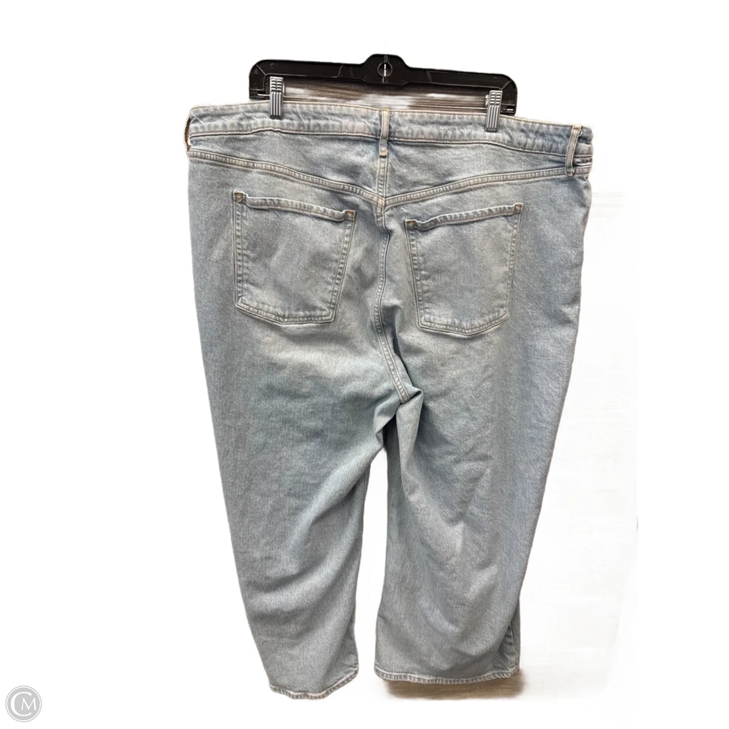 Jeans Wide Leg By Old Navy In Blue Denim, Size: 22