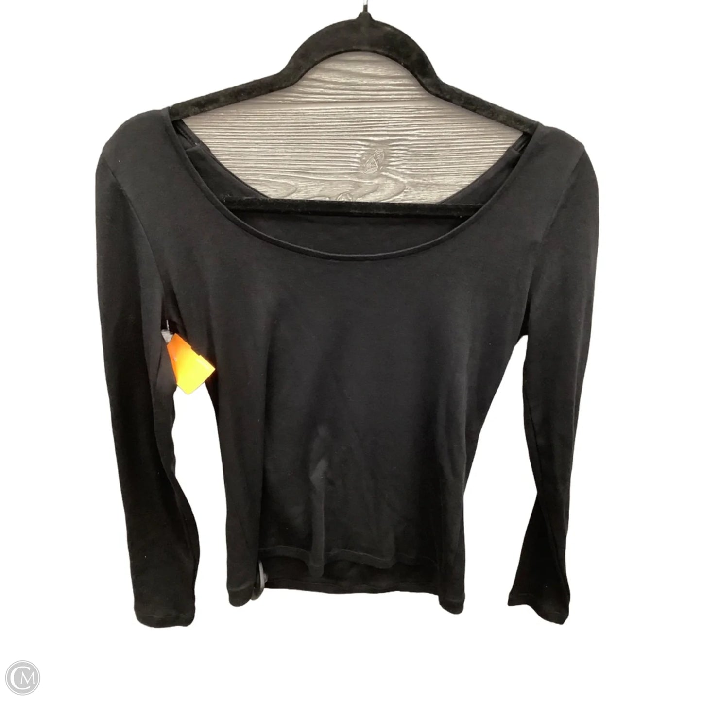 Top Long Sleeve Basic By Ann Taylor In Black, Size: Xs