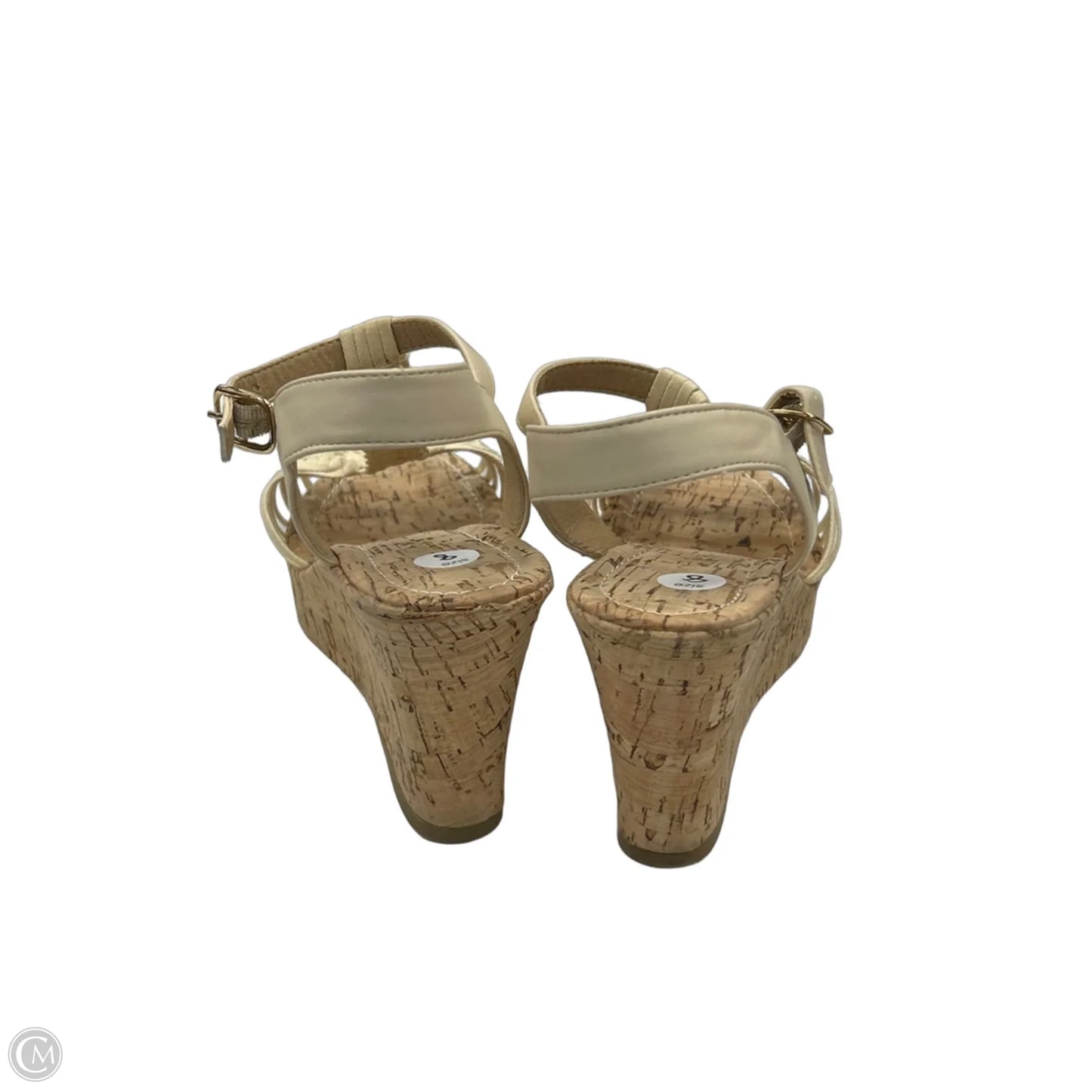 Sandals Heels Wedge By Maurices In Brown, Size: 8