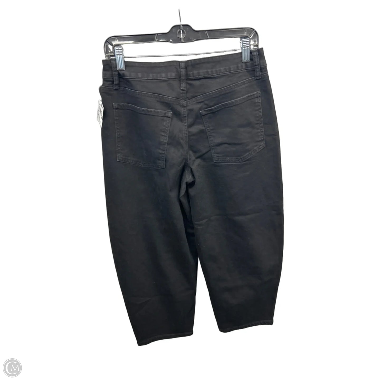 Jeans Cropped By Maurices In Black Denim, Size: 8p