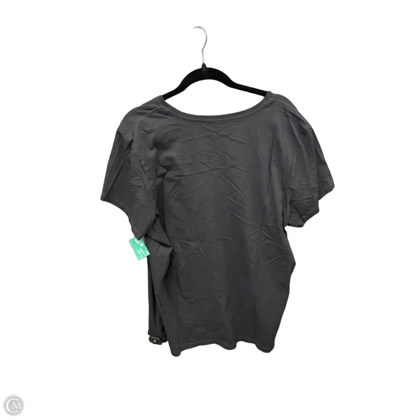 Top Short Sleeve By Life Is Good In Grey, Size: Xxl