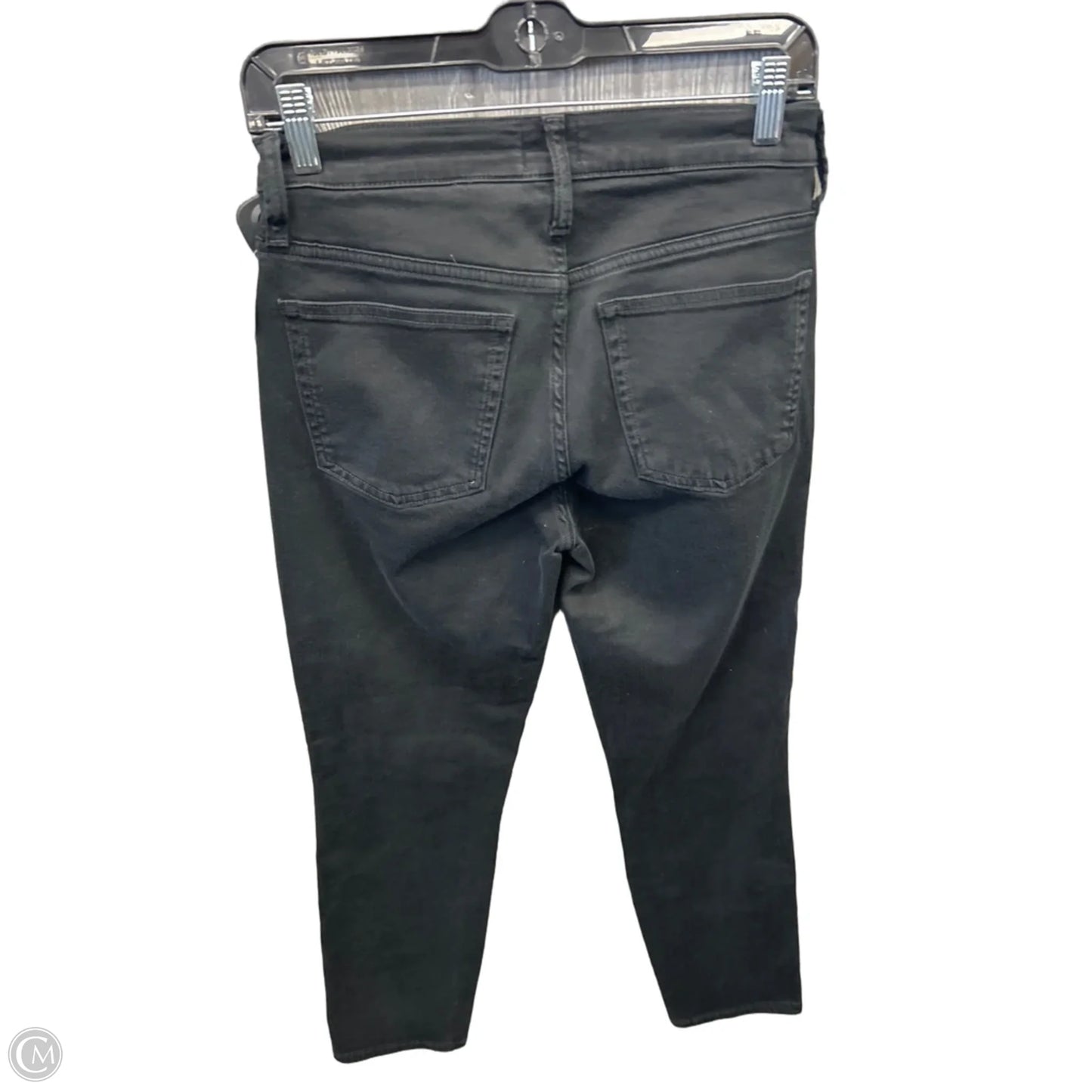 Jeans Skinny By J. Crew In Black Denim, Size: 4