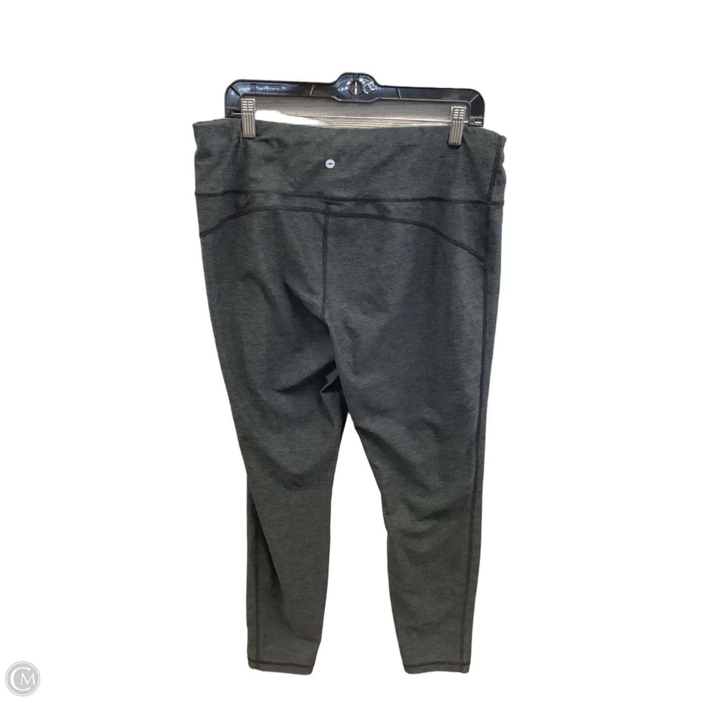 Athletic Leggings By Avia In Grey, Size: Xl