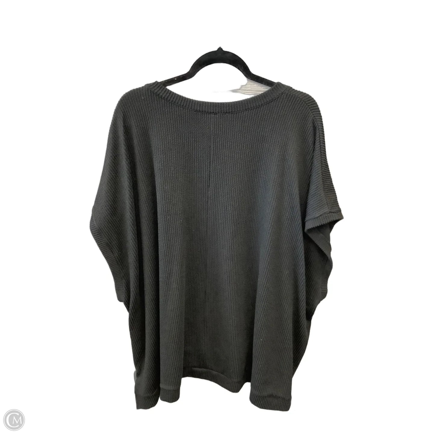 Top Short Sleeve By Three Bird Nest In Black, Size: Xxl