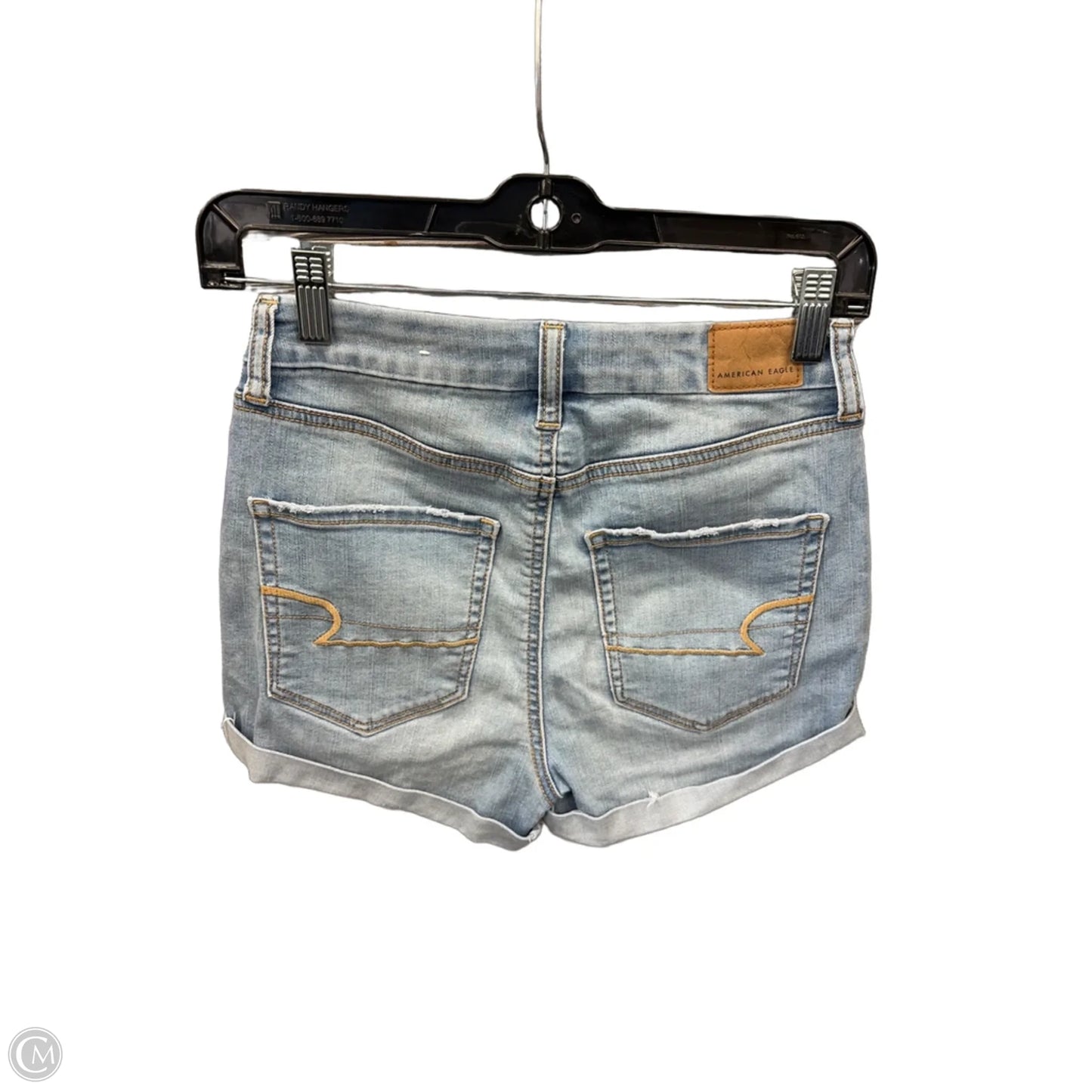 Shorts By American Eagle In Blue Denim, Size: 2