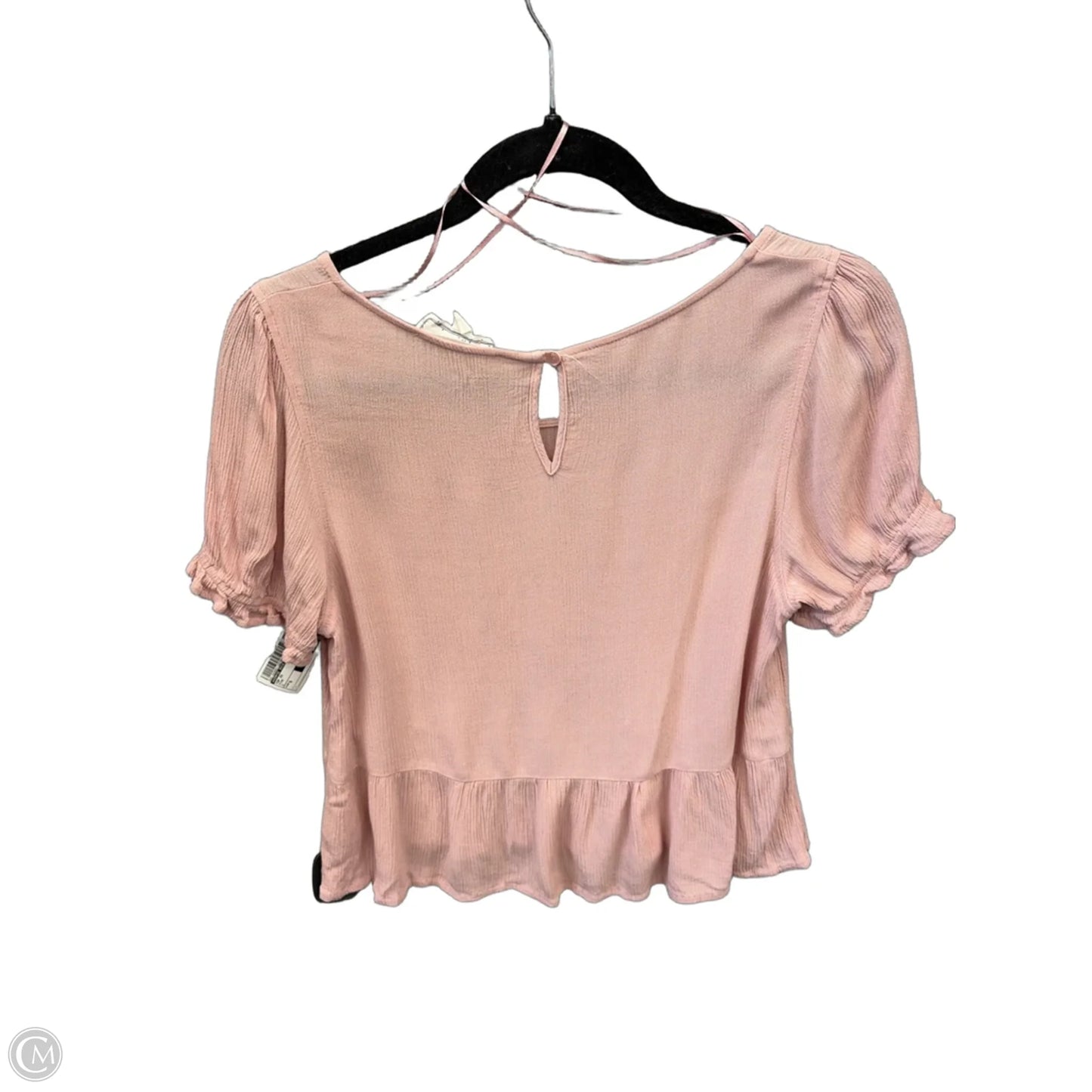 Top Short Sleeve By Hippie Rose In Pink, Size: S