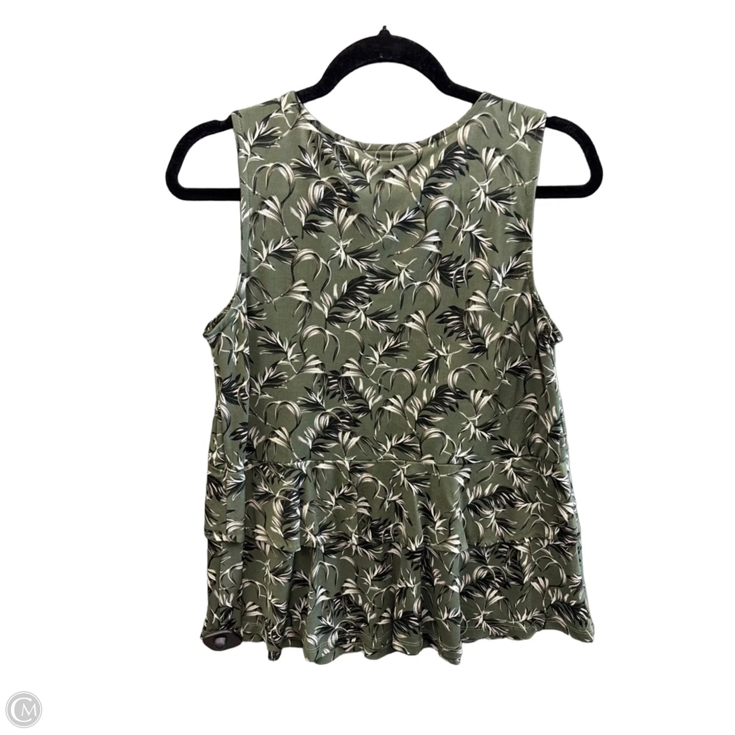 Top Sleeveless By Style And Company In Green, Size: Mp