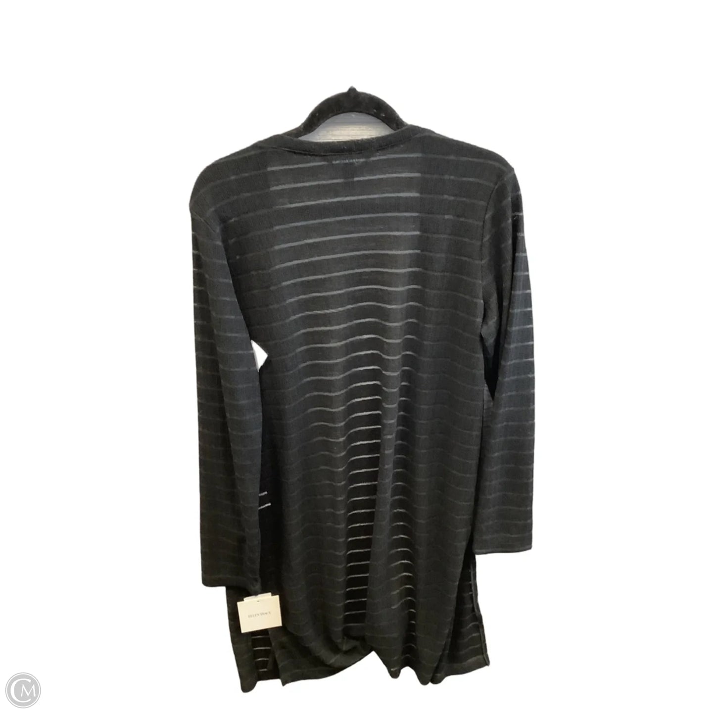 Cardigan By Ellen Tracy In Black, Size: L