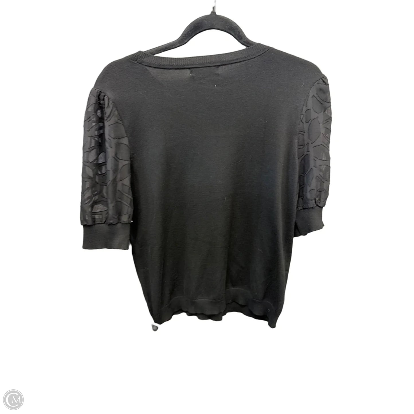 Top Short Sleeve By 89th And Madison In Black, Size: S