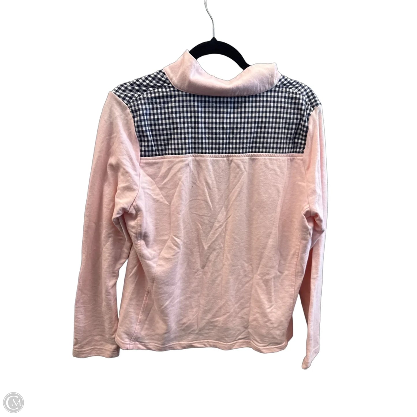 Top Long Sleeve By Tommy Hilfiger In Pink, Size: L