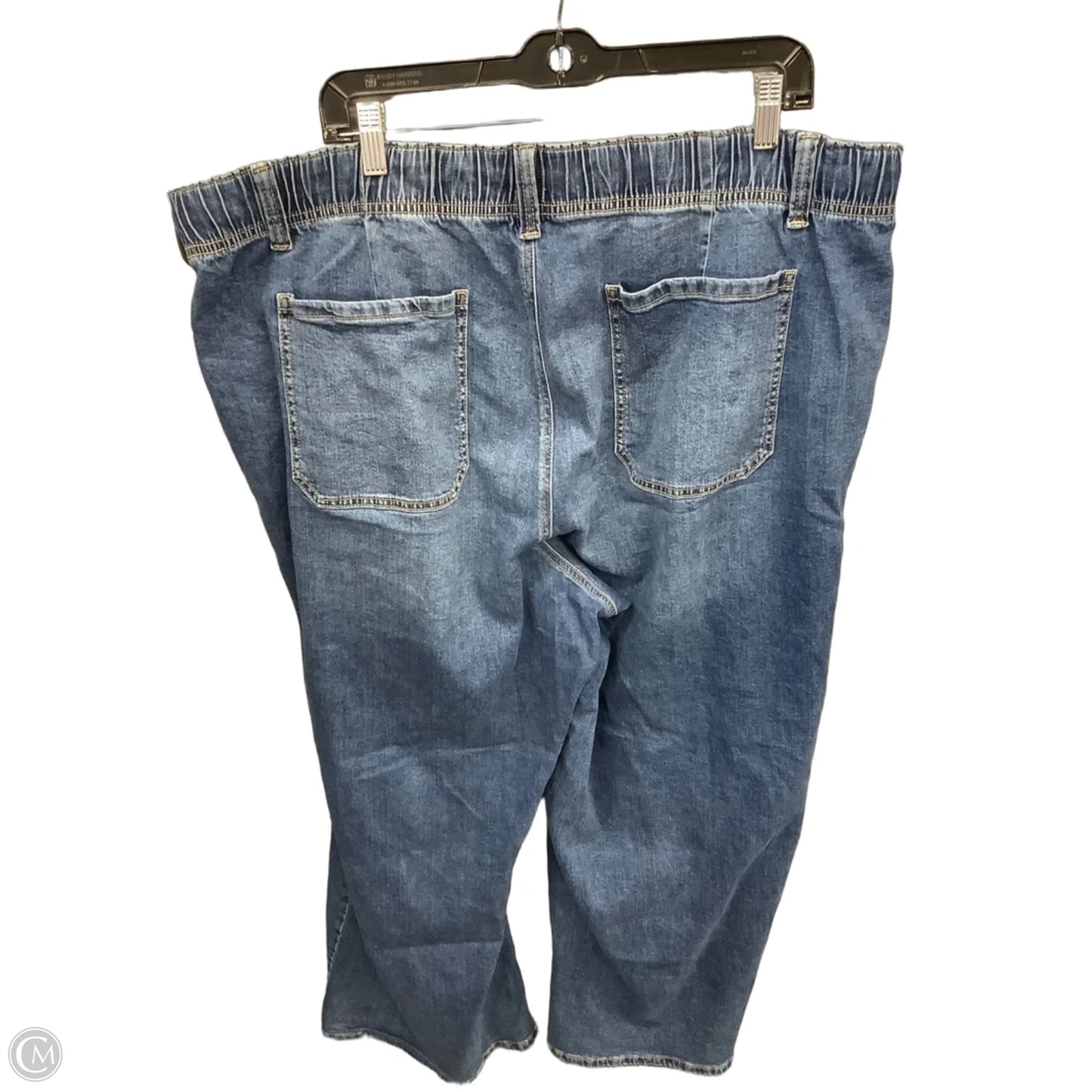 Jeans Wide Leg By Maurices In Blue Denim, Size: 24